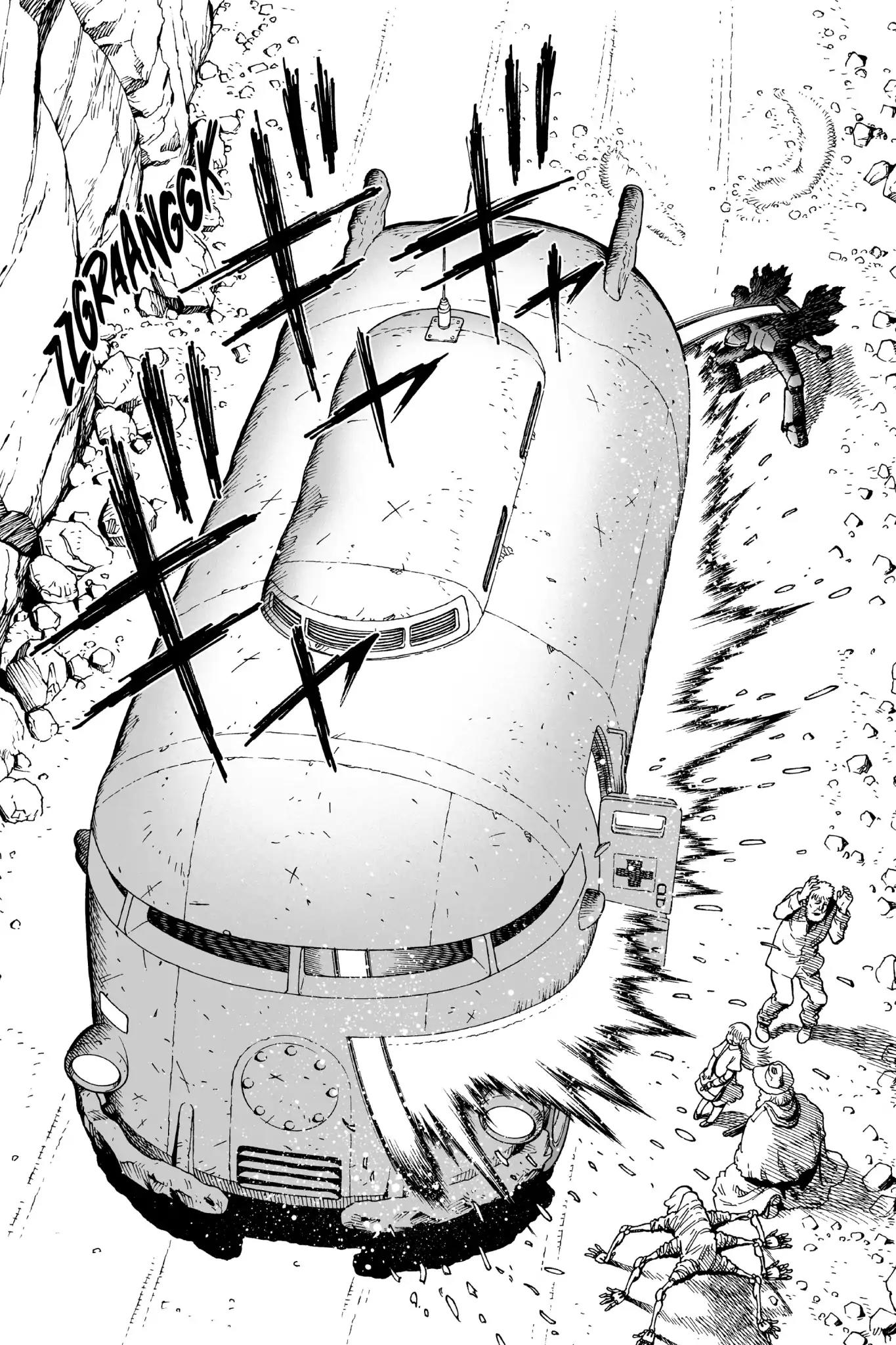 Gunnm Mars Chronicle Chapter 14 page 9 - Chapter 14: Vol.3 Log 014: The Roar of the Guillotine Belt