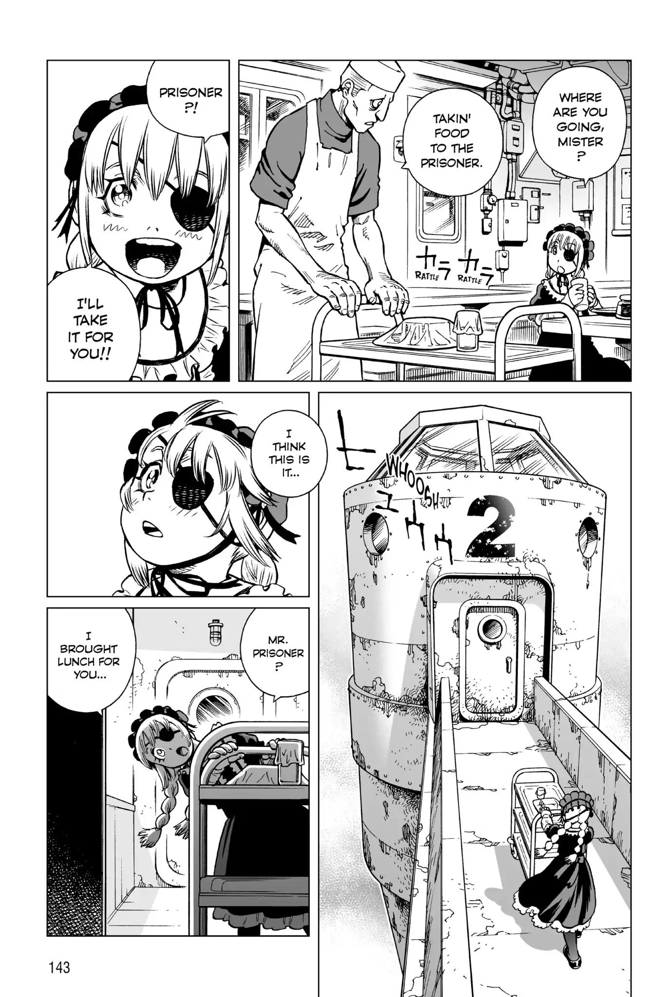 Gunnm Mars Chronicle Chapter 16 page 12 - Chapter 16: Vol.3 Log 016: Castle of Evil