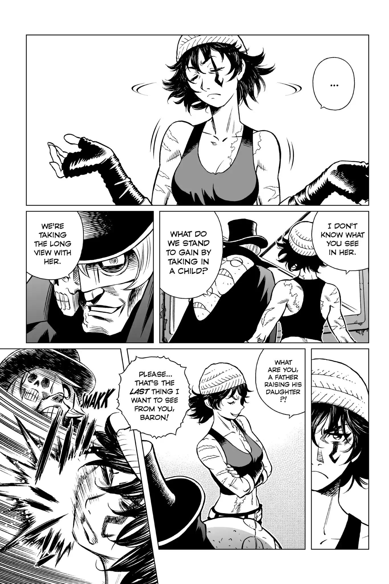 Gunnm Mars Chronicle Chapter 16 page 6 - Chapter 16: Vol.3 Log 016: Castle of Evil