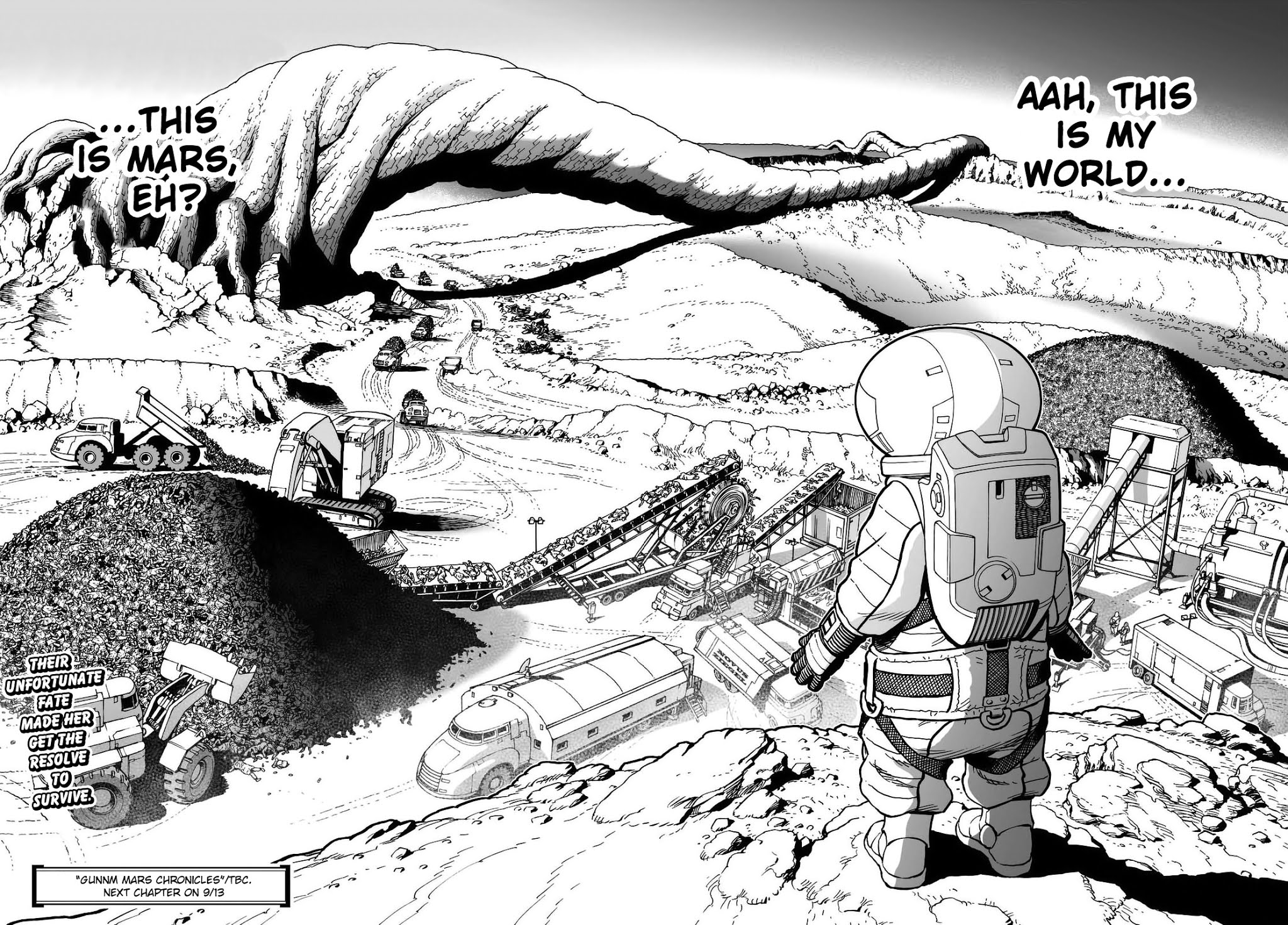 Gunnm Mars Chronicle Chapter 17.2 page 16 - Chapter 17.2: This is Mars (Part 2)