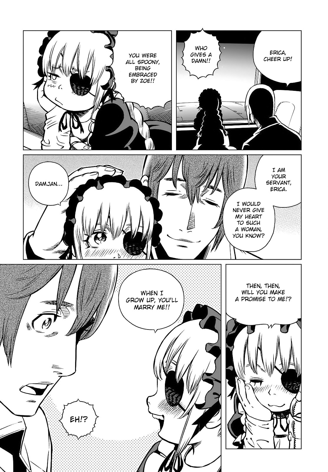 Gunnm Mars Chronicle Chapter 18.1 page 11 - Chapter 18.1: The Secret Treasure Location (Part 1)