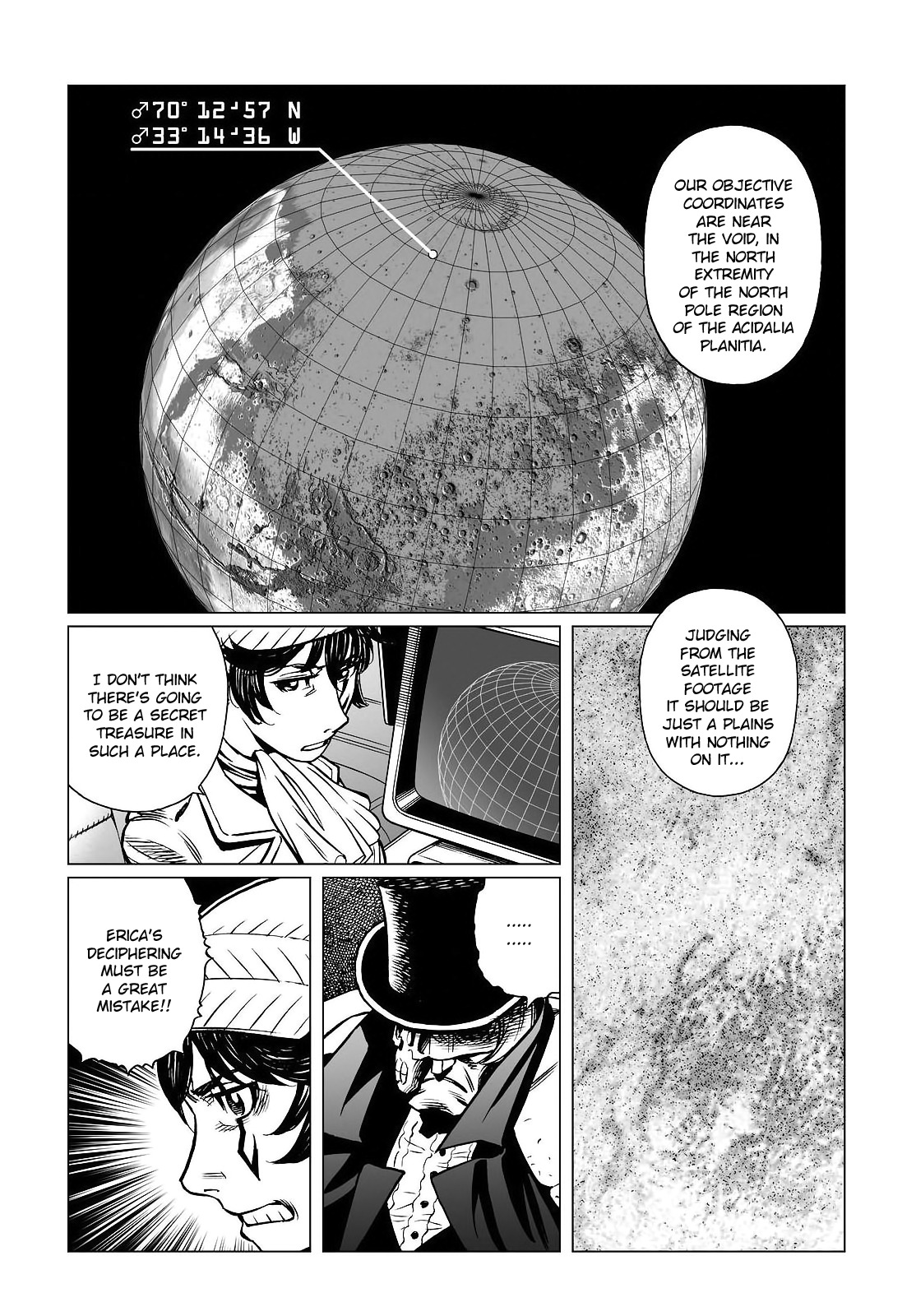 Gunnm Mars Chronicle Chapter 18.1 page 12 - Chapter 18.1: The Secret Treasure Location (Part 1)