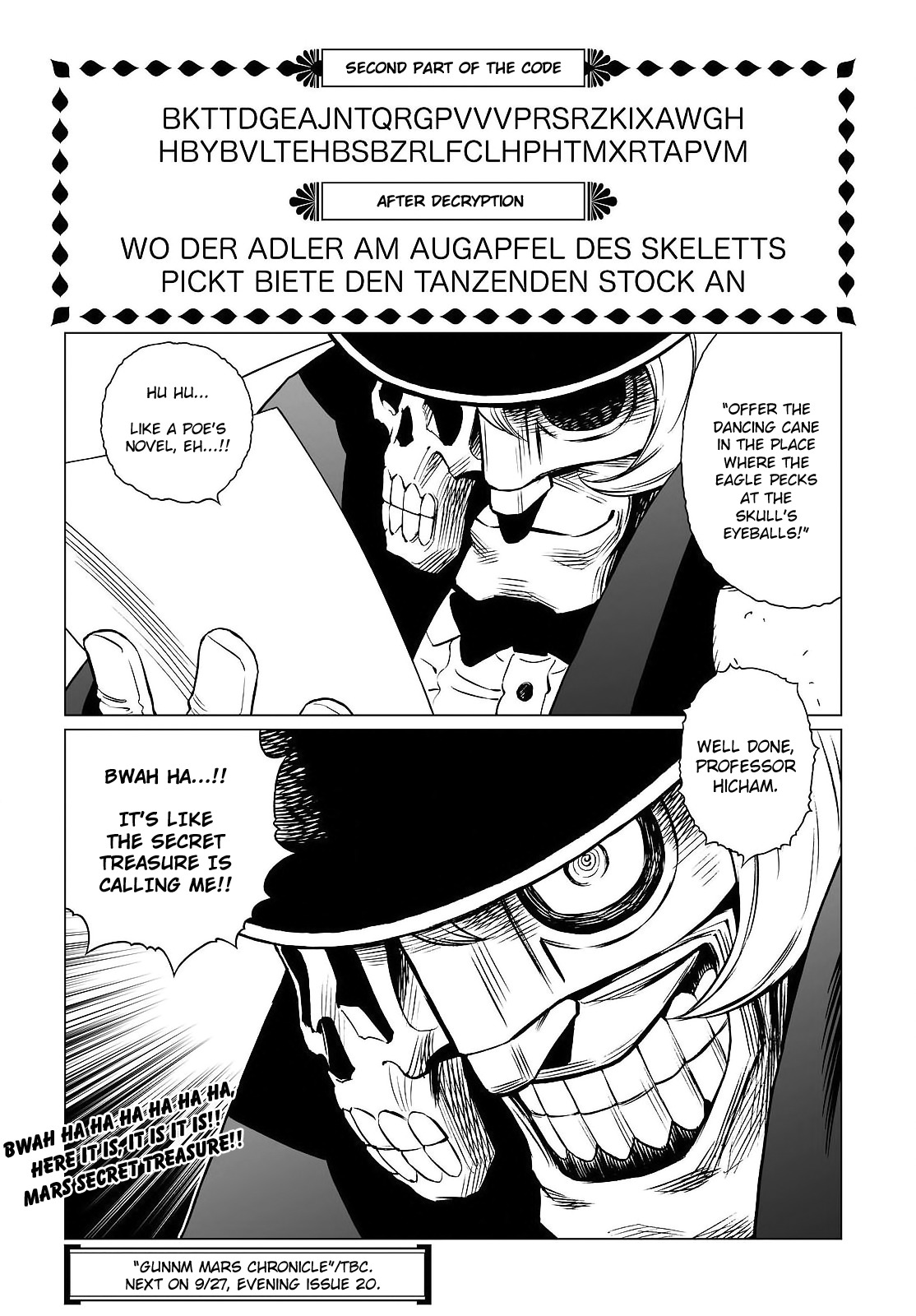 Gunnm Mars Chronicle Chapter 18.1 page 15 - Chapter 18.1: The Secret Treasure Location (Part 1)