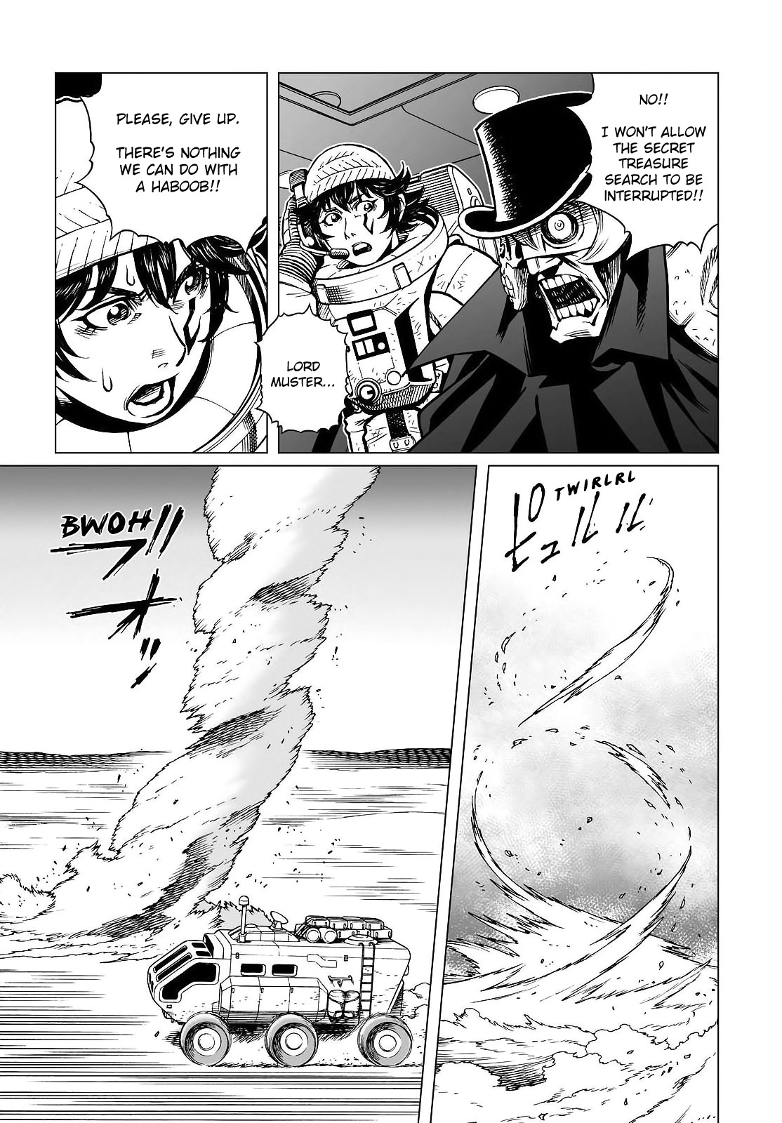 Gunnm Mars Chronicle Chapter 18.2 page 11 - Chapter 18.2: The Secret Treasure Location (Part 2)