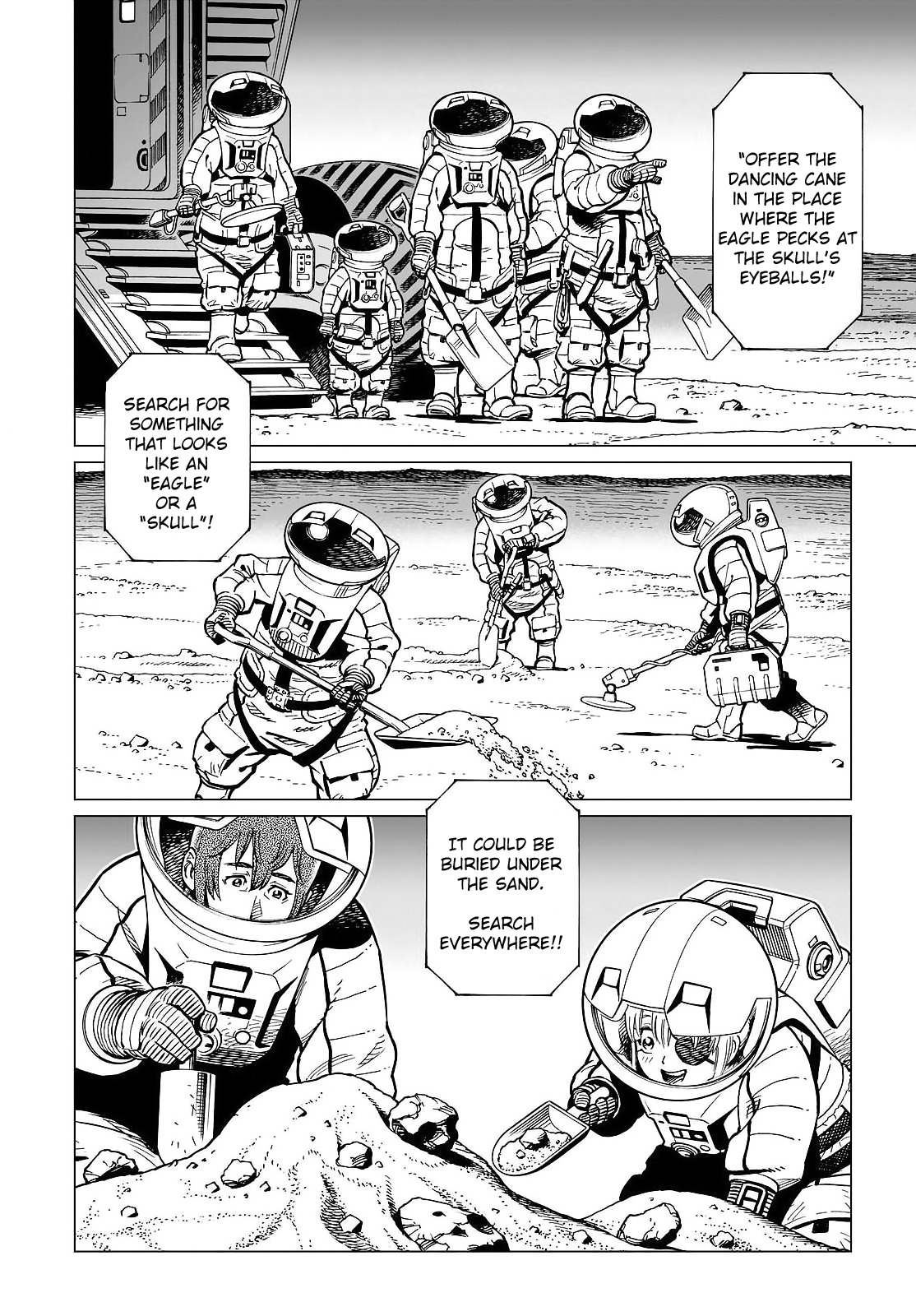 Gunnm Mars Chronicle Chapter 18.2 page 5 - Chapter 18.2: The Secret Treasure Location (Part 2)