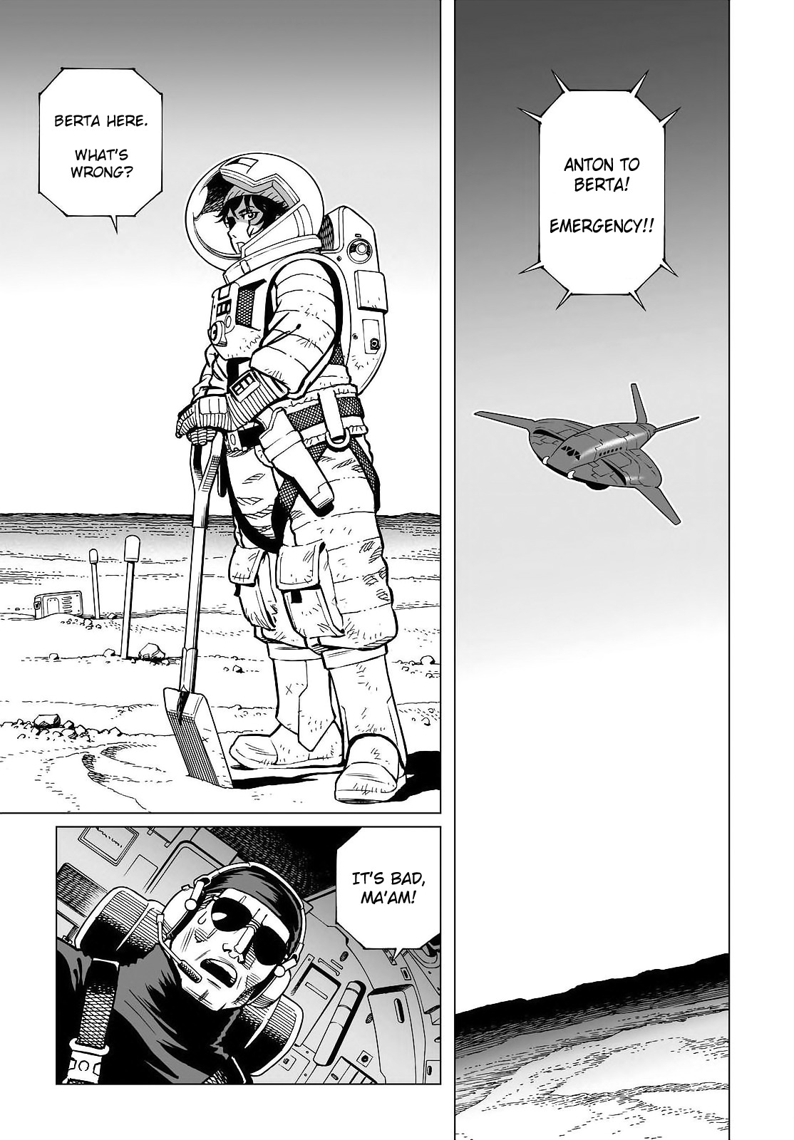 Gunnm Mars Chronicle Chapter 18.2 page 8 - Chapter 18.2: The Secret Treasure Location (Part 2)