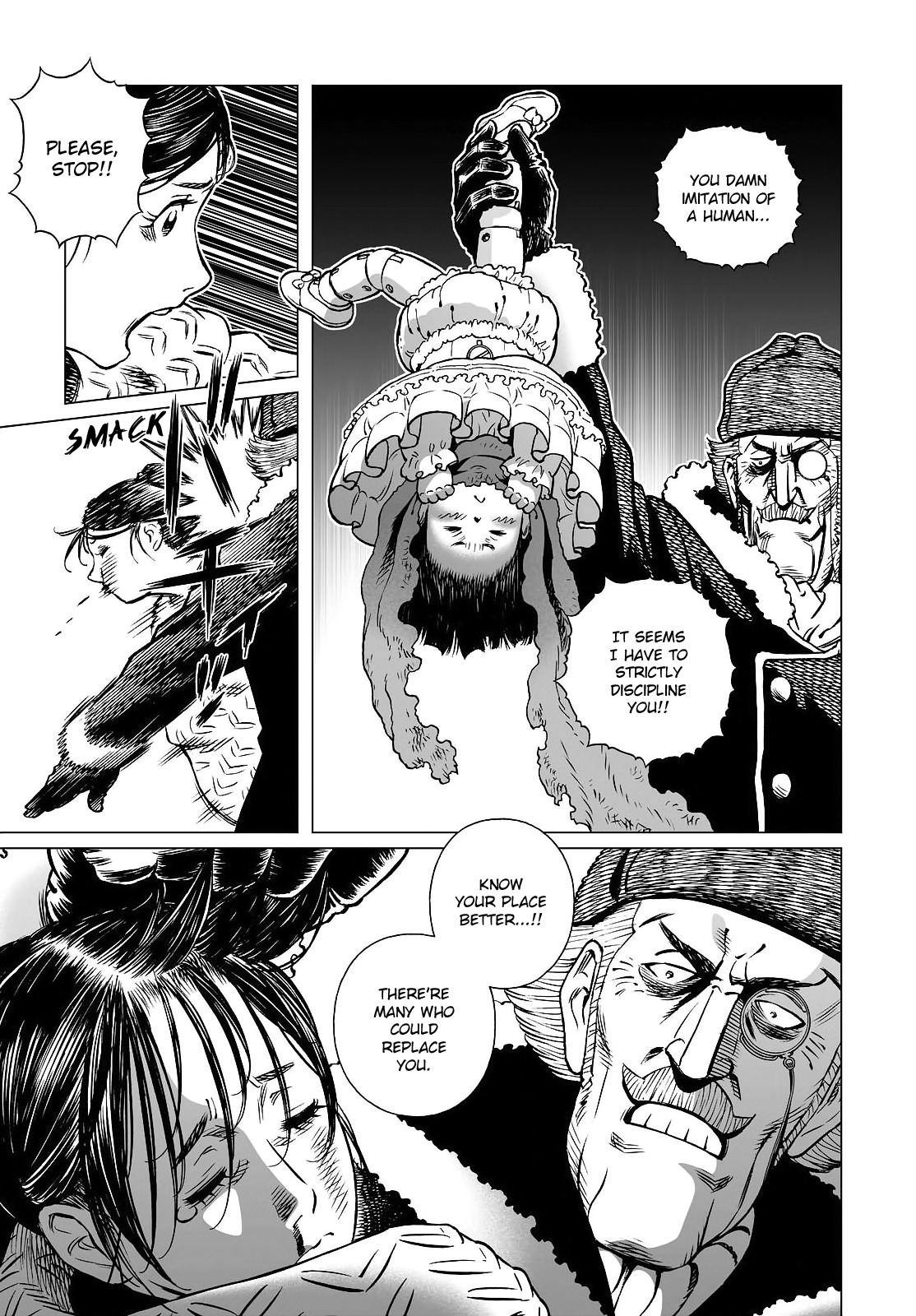 Gunnm Mars Chronicle Chapter 19.1 page 8 - Chapter 19.1: What They Saw (Part 1)