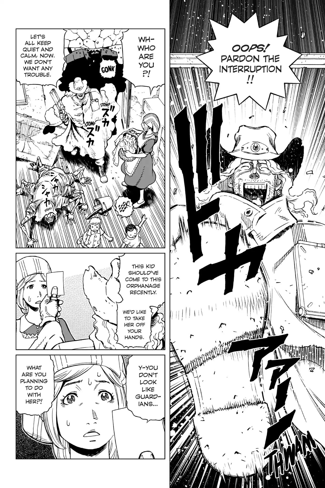 Gunnm Mars Chronicle Chapter 2 page 14 - Chapter 2: The Queen of Mars