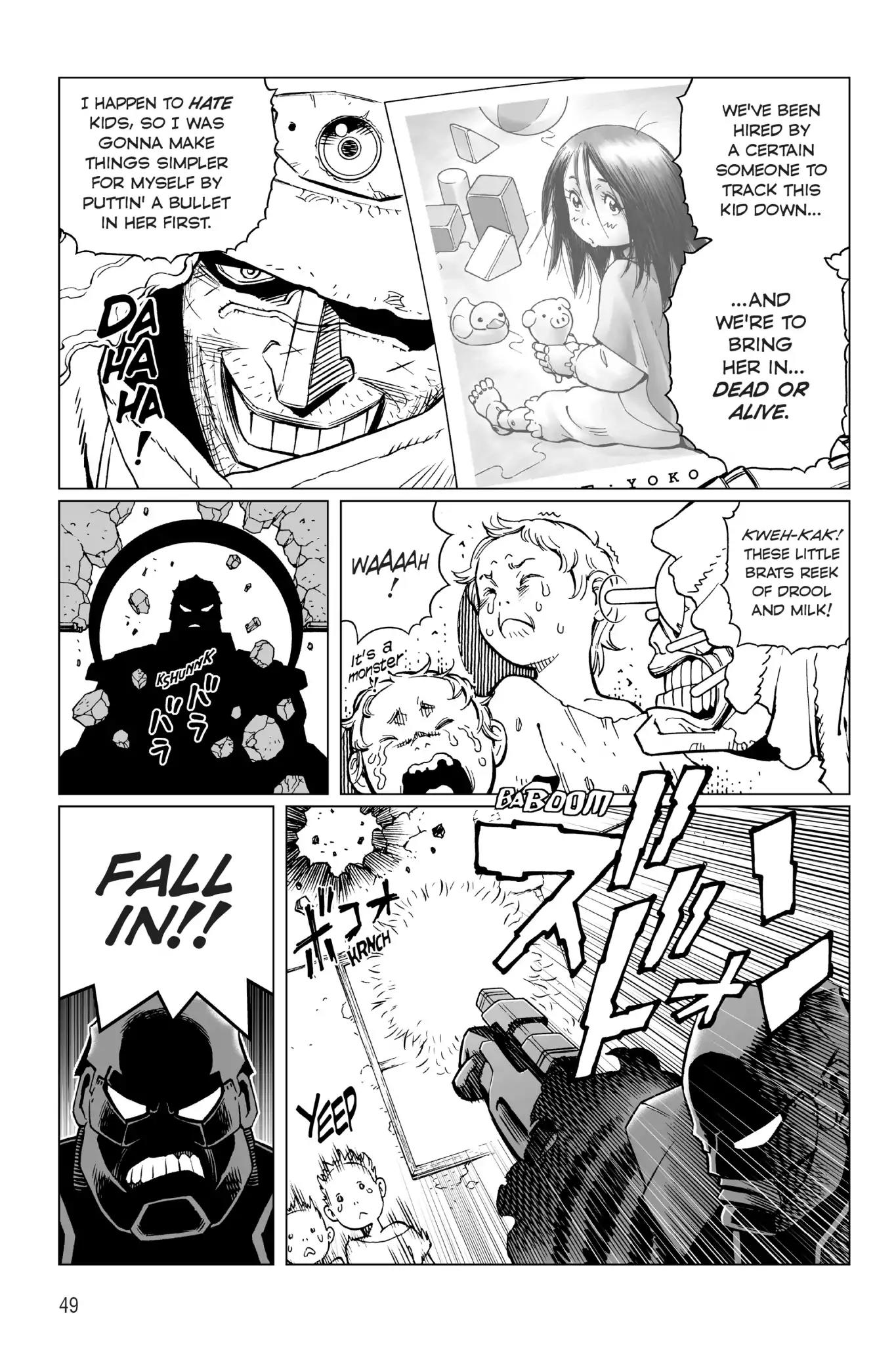 Gunnm Mars Chronicle Chapter 2 page 15 - Chapter 2: The Queen of Mars