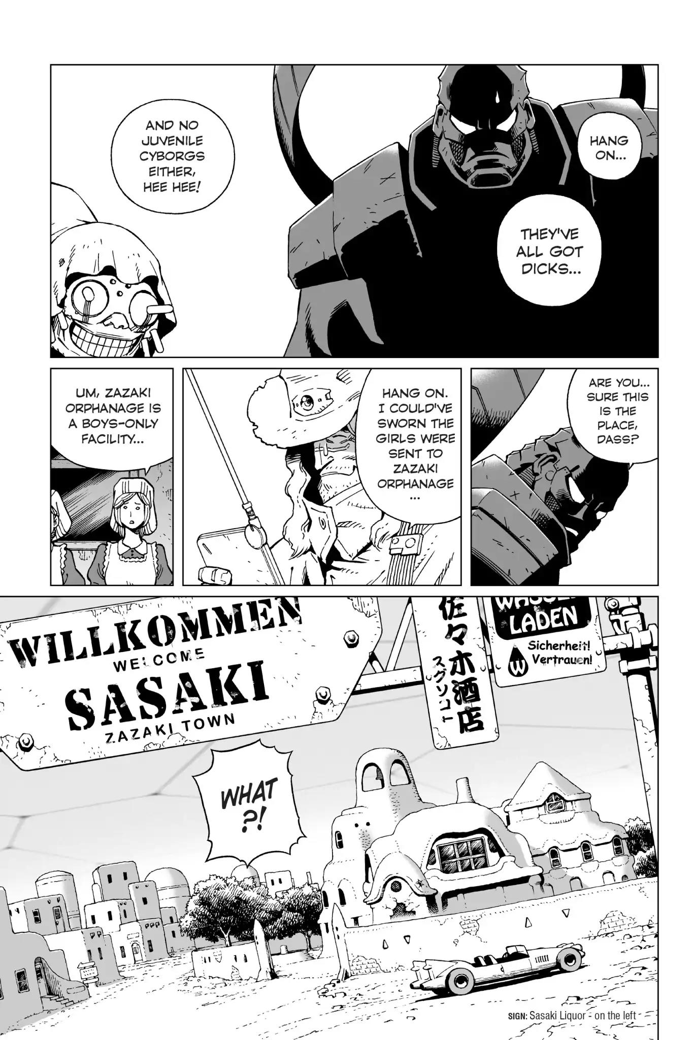 Gunnm Mars Chronicle Chapter 2 page 17 - Chapter 2: The Queen of Mars