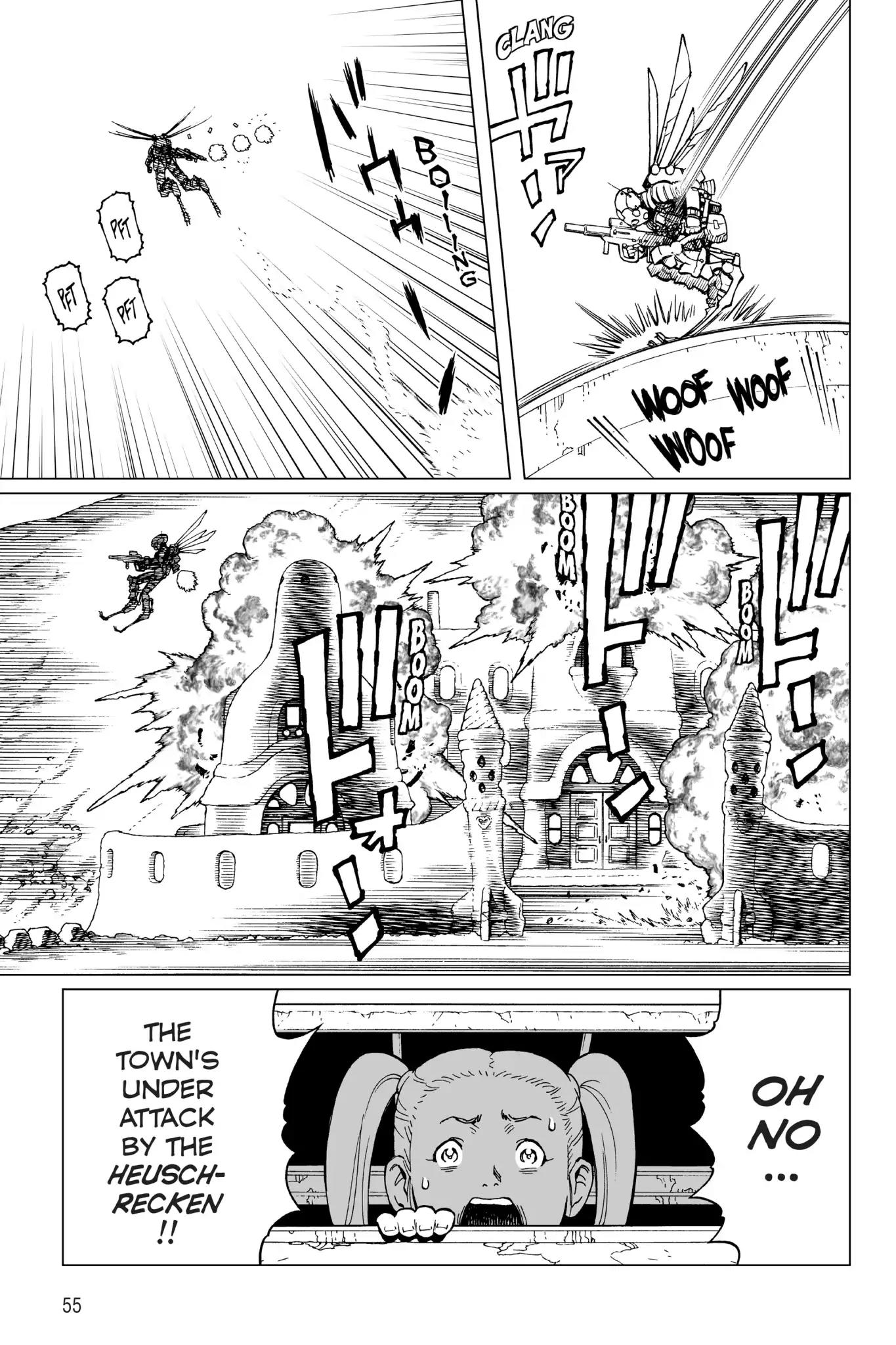 Gunnm Mars Chronicle Chapter 2 page 21 - Chapter 2: The Queen of Mars