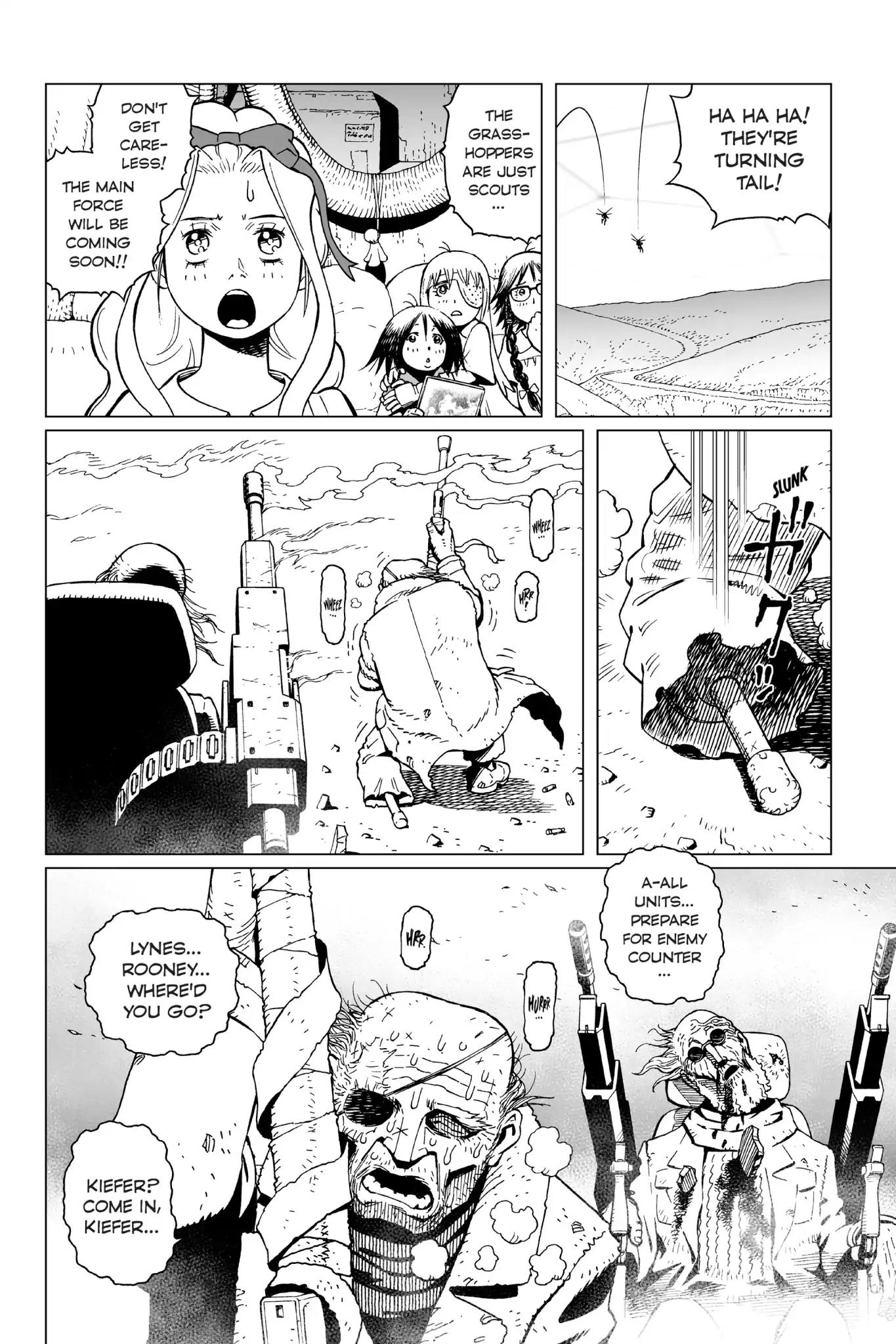 Gunnm Mars Chronicle Chapter 2 page 28 - Chapter 2: The Queen of Mars