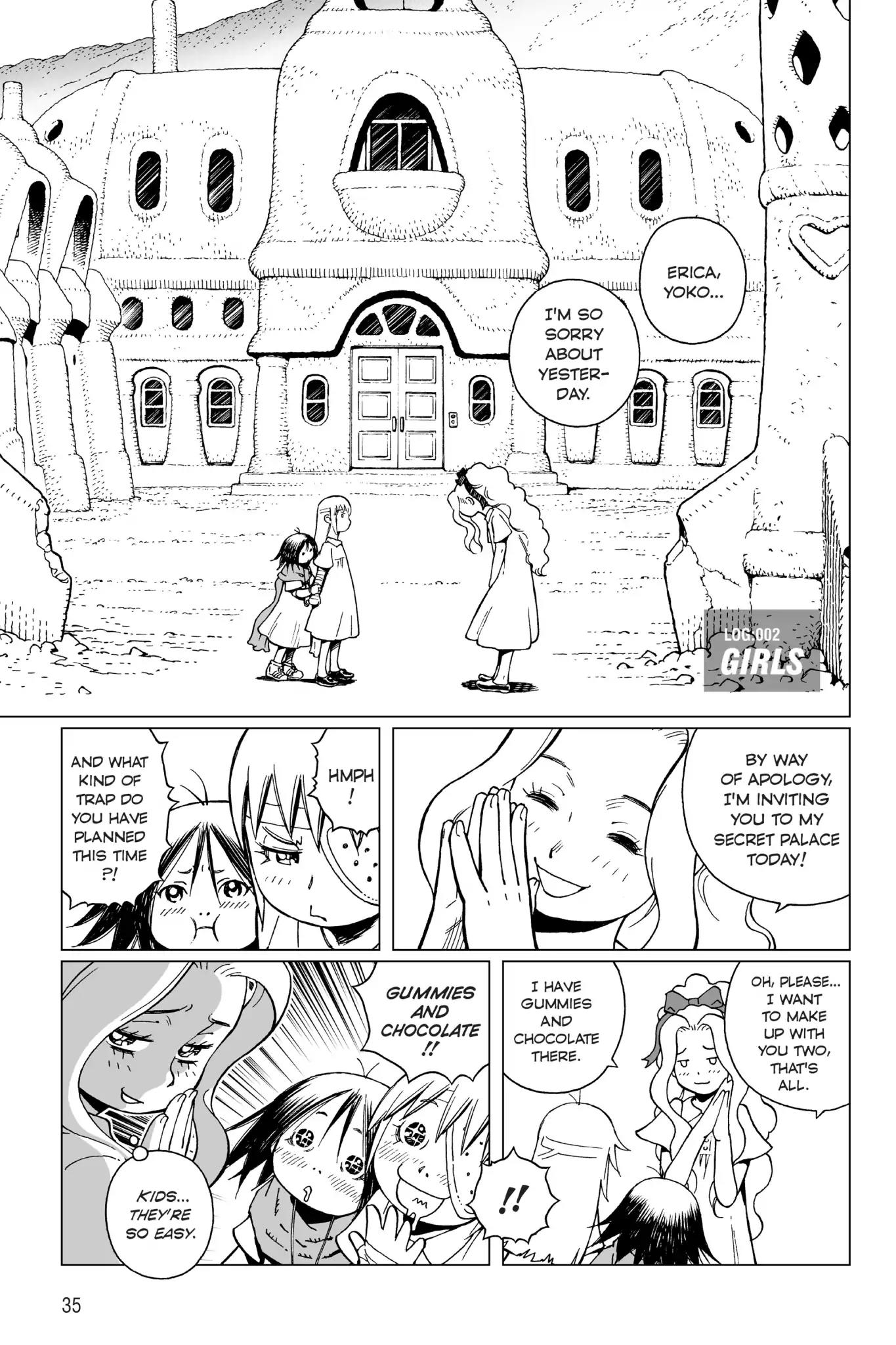 Gunnm Mars Chronicle Chapter 2 page 3 - Chapter 2: The Queen of Mars