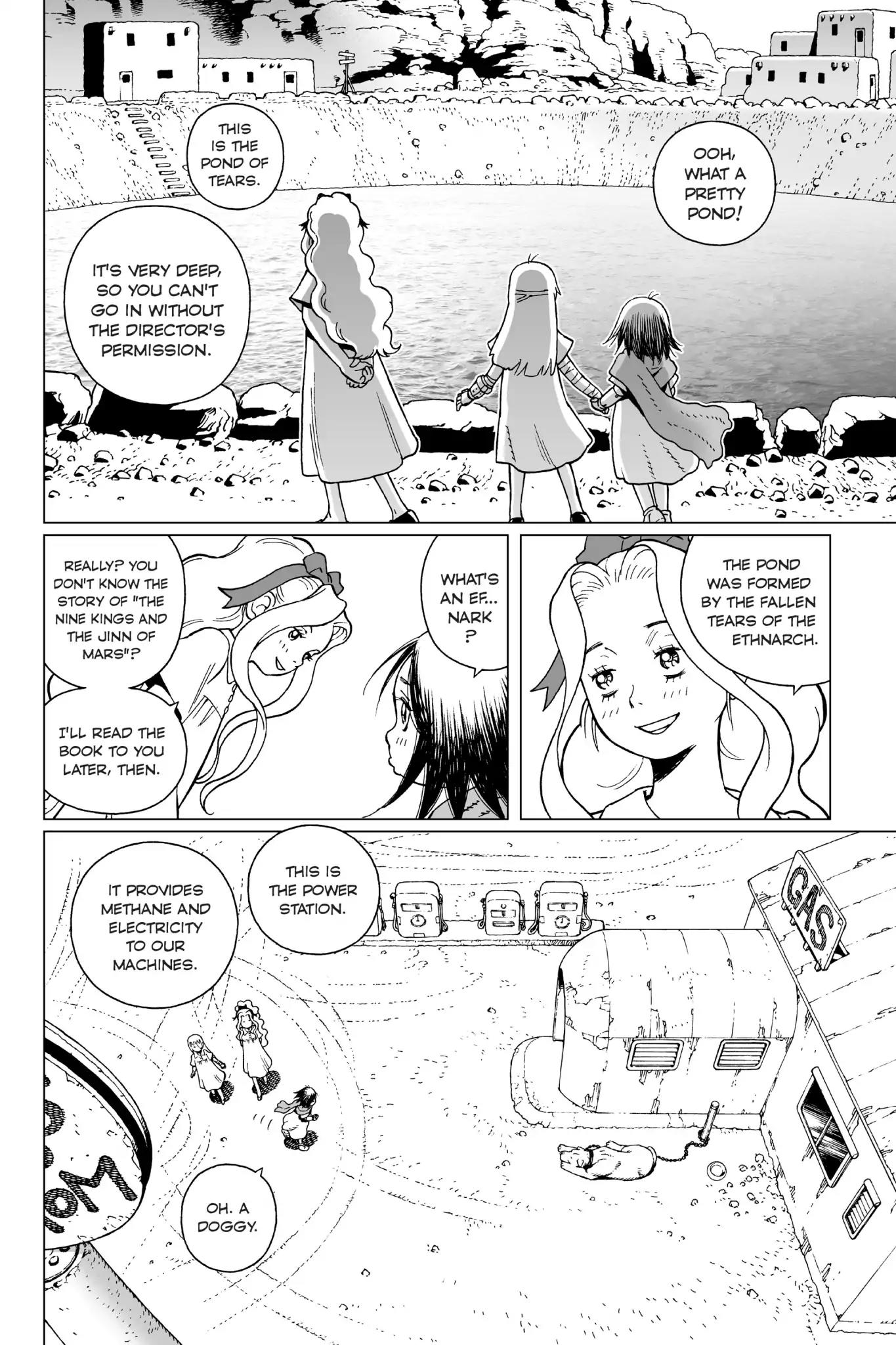 Gunnm Mars Chronicle Chapter 2 page 4 - Chapter 2: The Queen of Mars