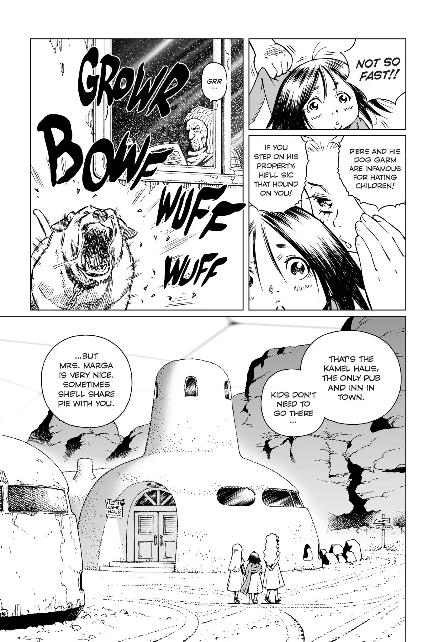 Gunnm Mars Chronicle Chapter 2 page 5 - Chapter 2: The Queen of Mars