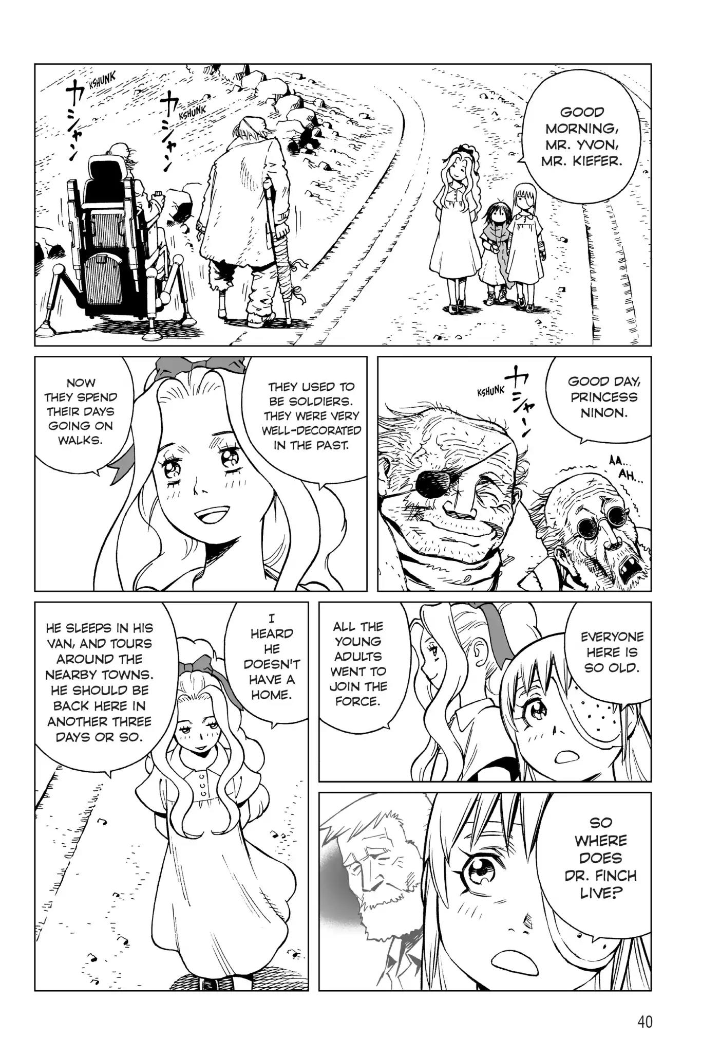 Gunnm Mars Chronicle Chapter 2 page 6 - Chapter 2: The Queen of Mars