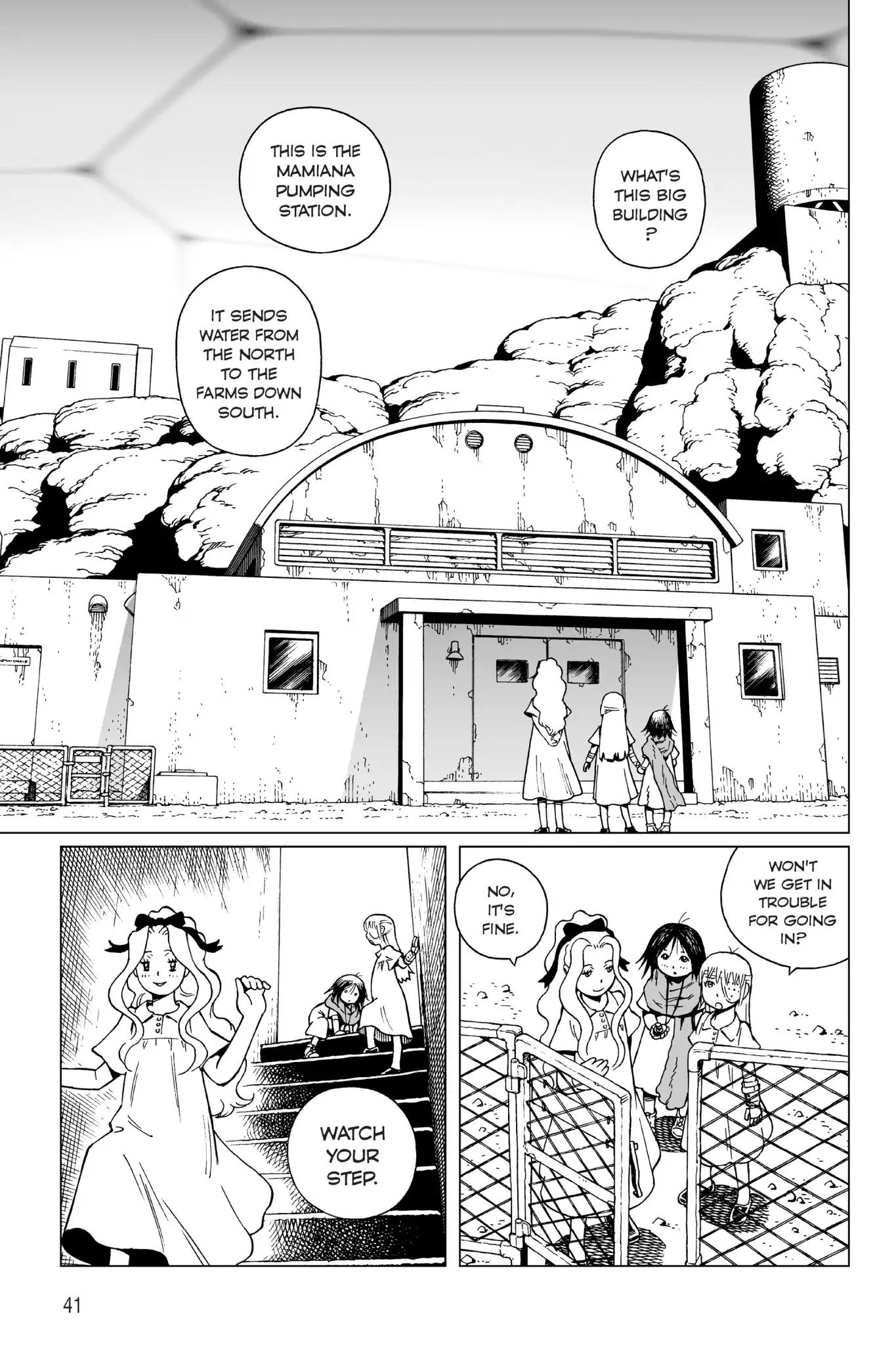 Gunnm Mars Chronicle Chapter 2 page 7 - Chapter 2: The Queen of Mars