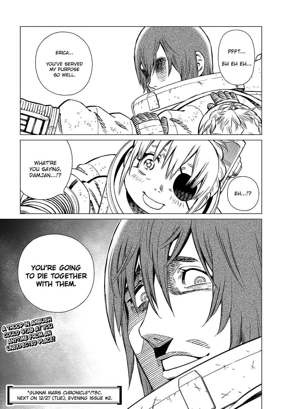Gunnm Mars Chronicle Chapter 20.1 page 15 - Chapter 20.1: Precept (Part 1)