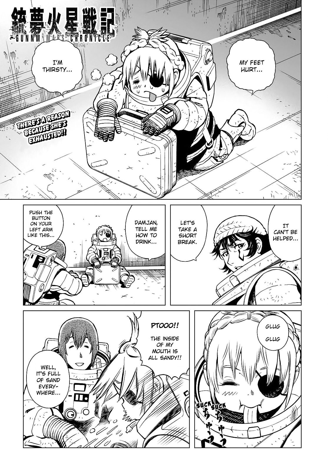 Gunnm Mars Chronicle Chapter 20.1 page 2 - Chapter 20.1: Precept (Part 1)