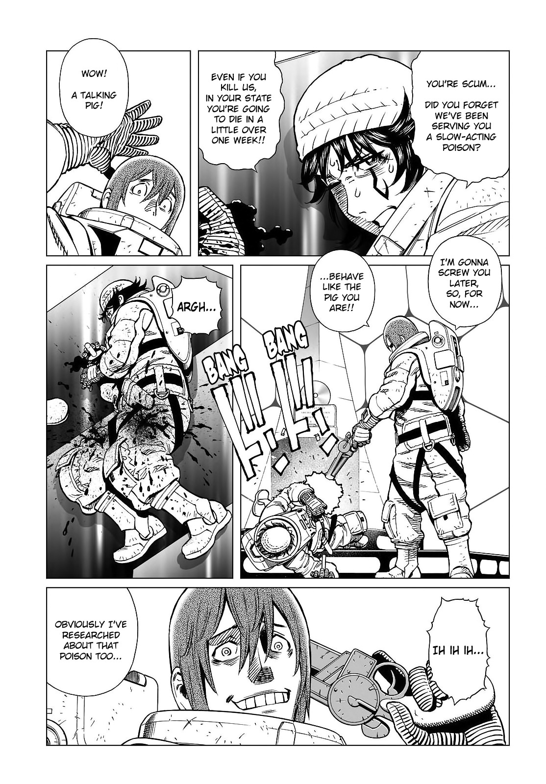 Gunnm Mars Chronicle Chapter 20.2 page 12 - Chapter 20.2: Precept (Part 2)