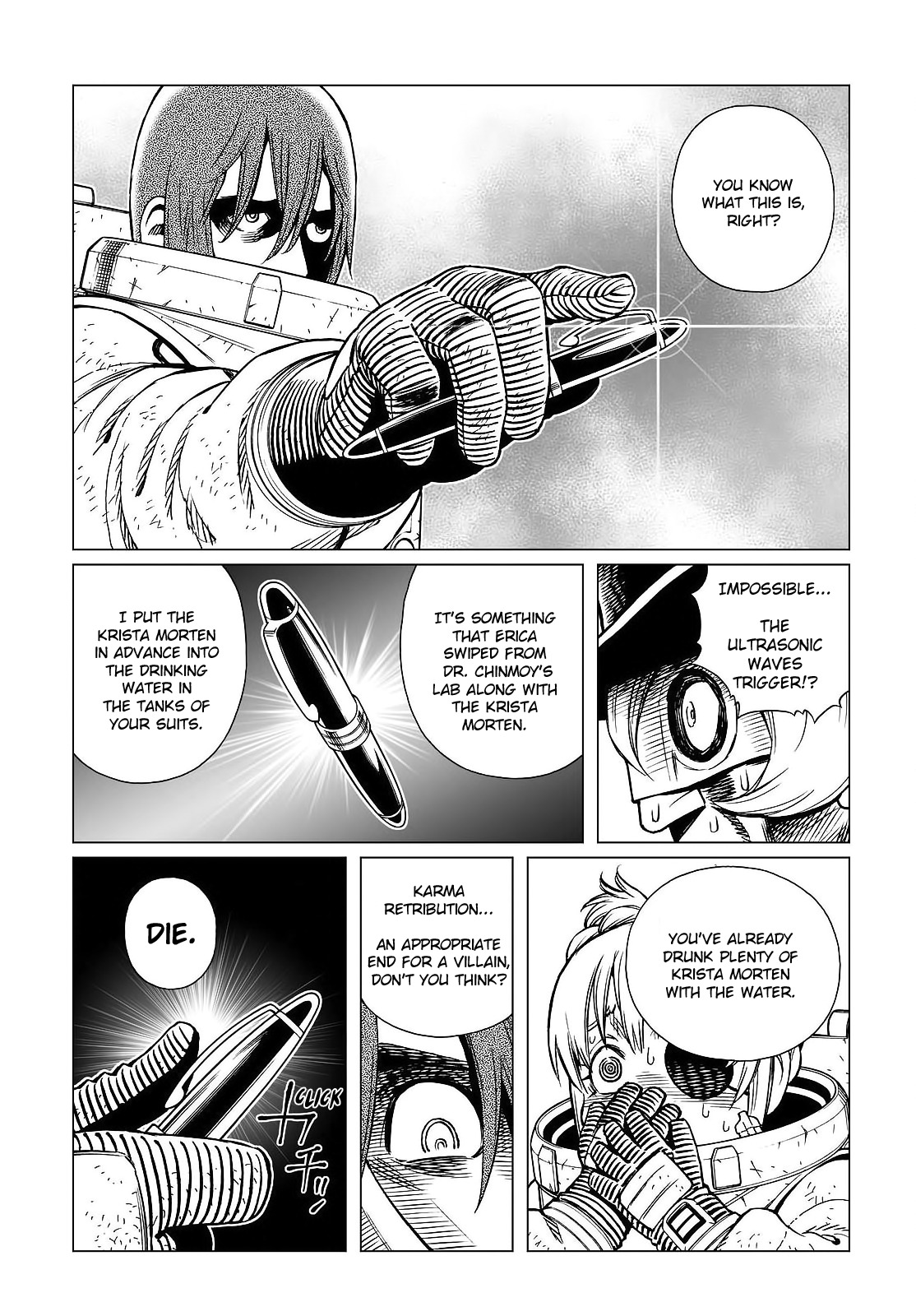 Gunnm Mars Chronicle Chapter 20.2 page 14 - Chapter 20.2: Precept (Part 2)