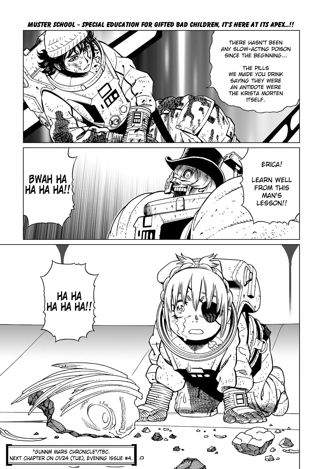 Gunnm Mars Chronicle Chapter 20.2 page 18 - Chapter 20.2: Precept (Part 2)