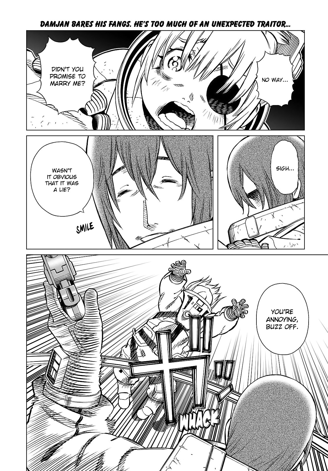Gunnm Mars Chronicle Chapter 20.2 page 3 - Chapter 20.2: Precept (Part 2)