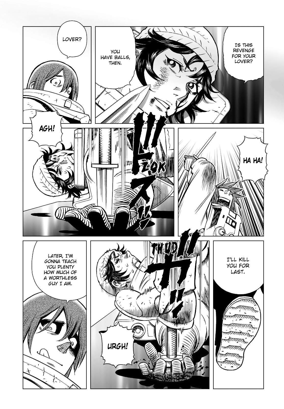 Gunnm Mars Chronicle Chapter 20.2 page 5 - Chapter 20.2: Precept (Part 2)