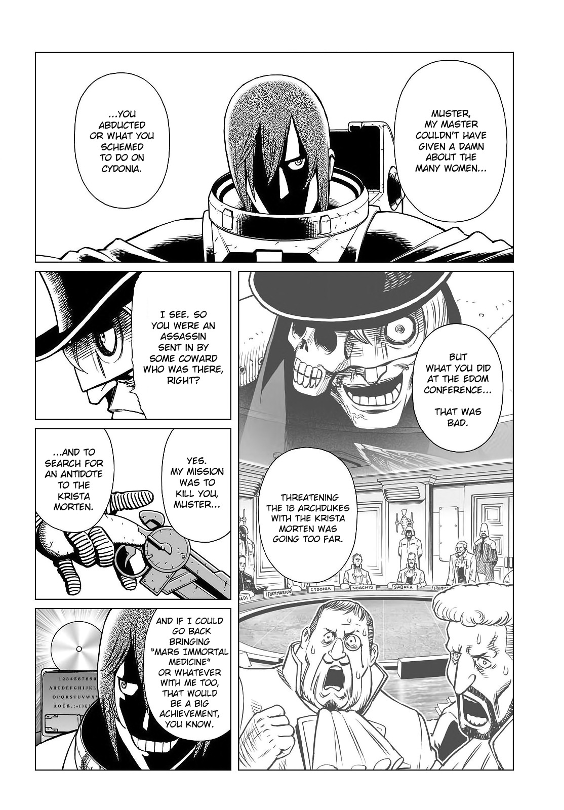 Gunnm Mars Chronicle Chapter 20.2 page 7 - Chapter 20.2: Precept (Part 2)