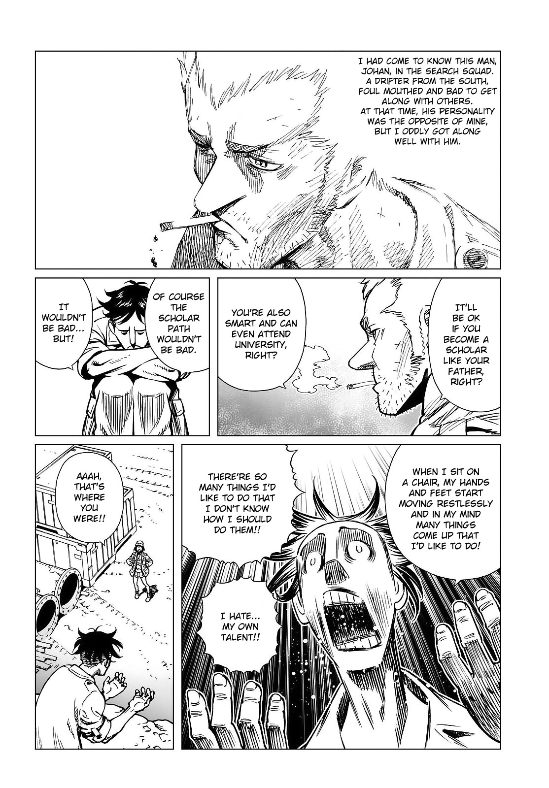 Gunnm Mars Chronicle Chapter 21.1 page 10 - Chapter 21.1: Destinies Driven Insane 1 (Part 1)
