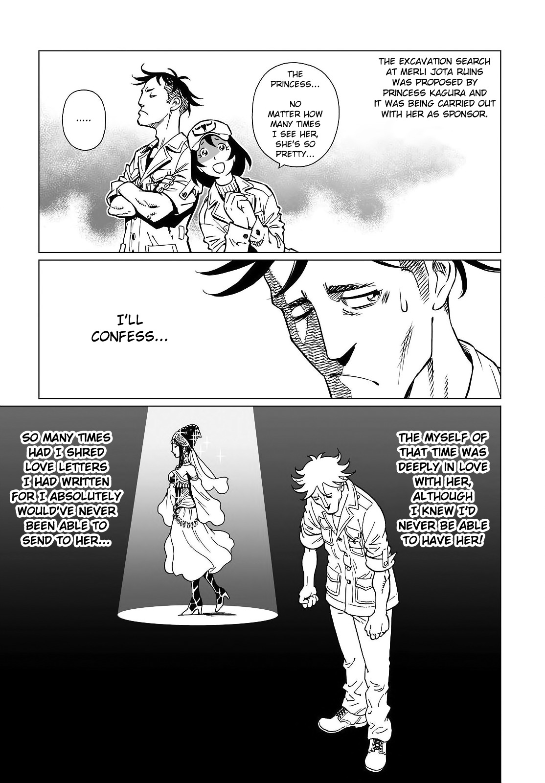Gunnm Mars Chronicle Chapter 21.1 page 13 - Chapter 21.1: Destinies Driven Insane 1 (Part 1)
