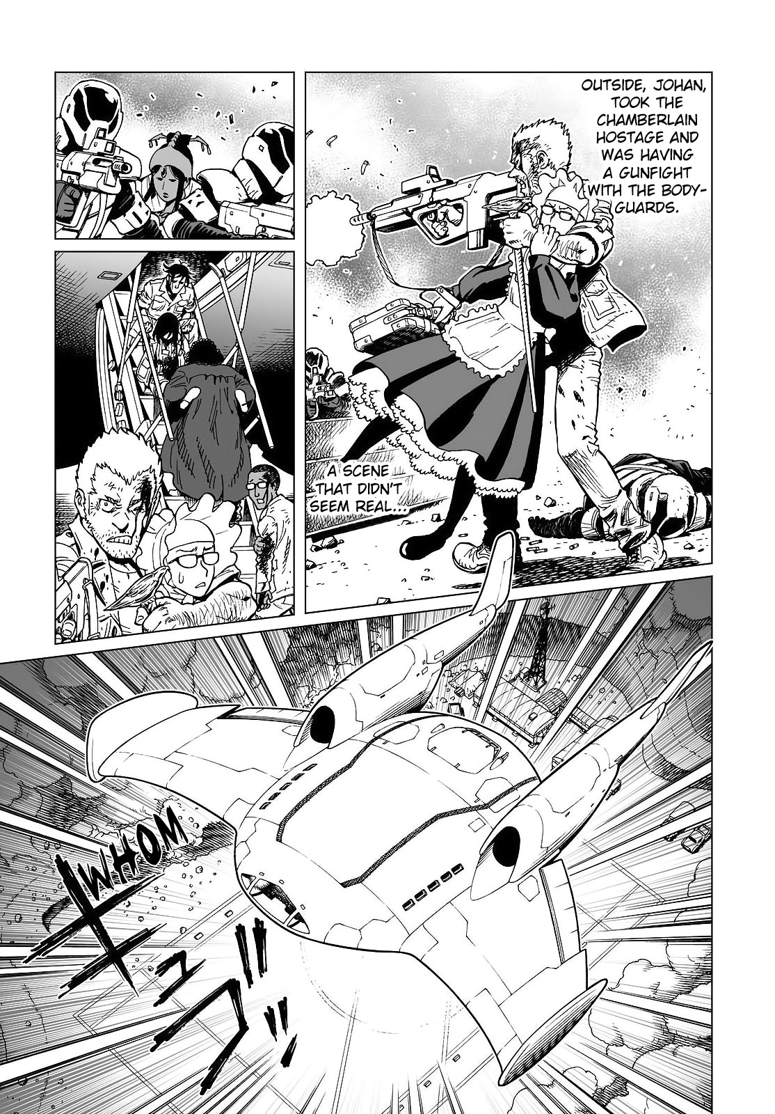 Gunnm Mars Chronicle Chapter 21.2 page 10 - Chapter 21.2: Destinies Driven Insane 1 (Part 2)