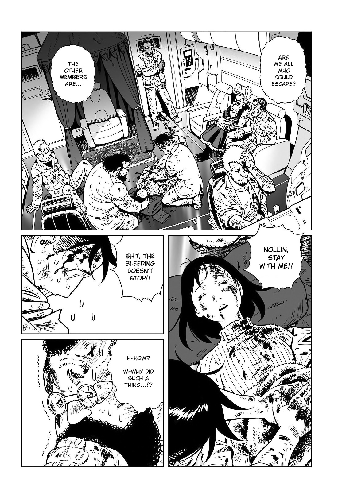 Gunnm Mars Chronicle Chapter 21.2 page 11 - Chapter 21.2: Destinies Driven Insane 1 (Part 2)