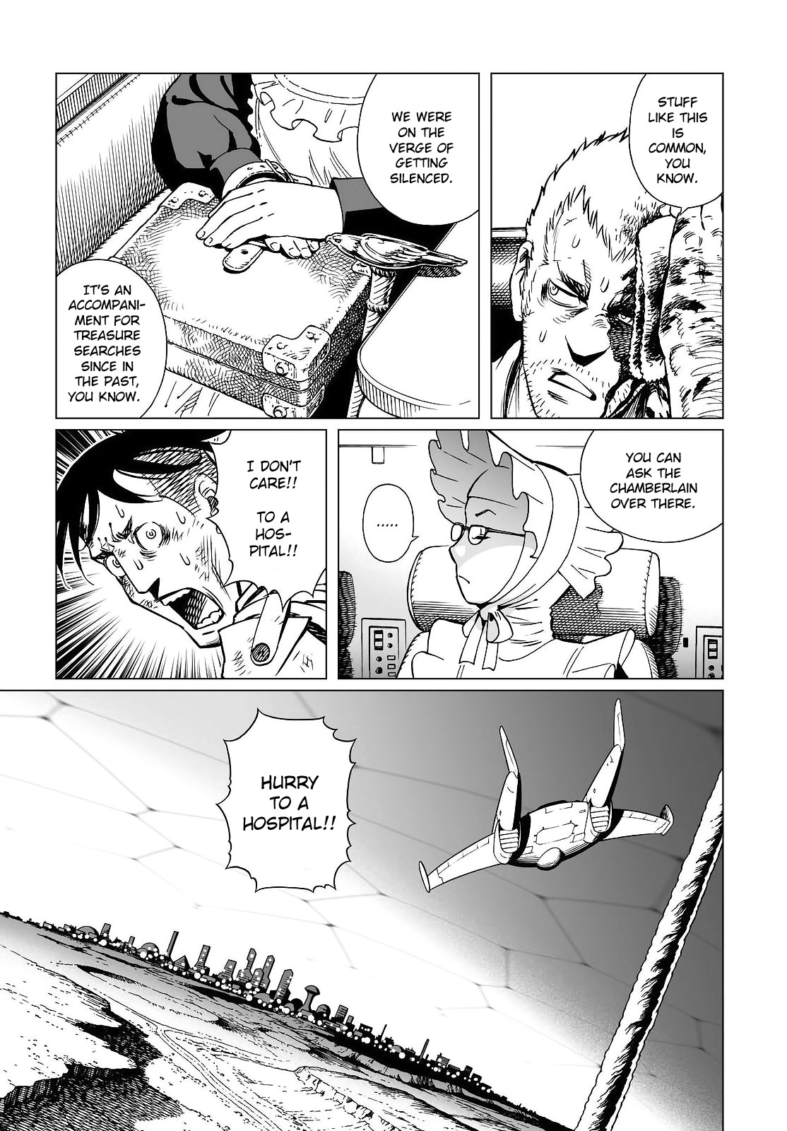 Gunnm Mars Chronicle Chapter 21.2 page 12 - Chapter 21.2: Destinies Driven Insane 1 (Part 2)