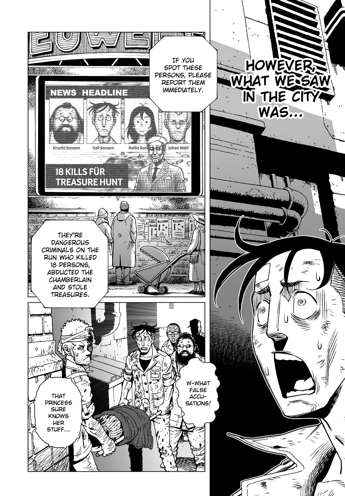 Gunnm Mars Chronicle Chapter 21.2 page 13 - Chapter 21.2: Destinies Driven Insane 1 (Part 2)
