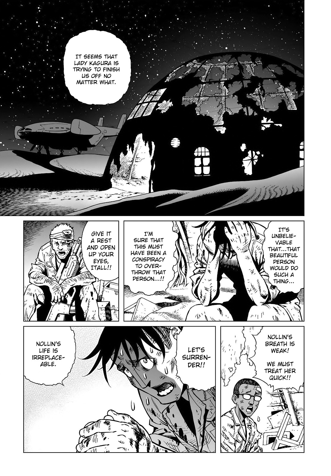 Gunnm Mars Chronicle Chapter 21.2 page 14 - Chapter 21.2: Destinies Driven Insane 1 (Part 2)