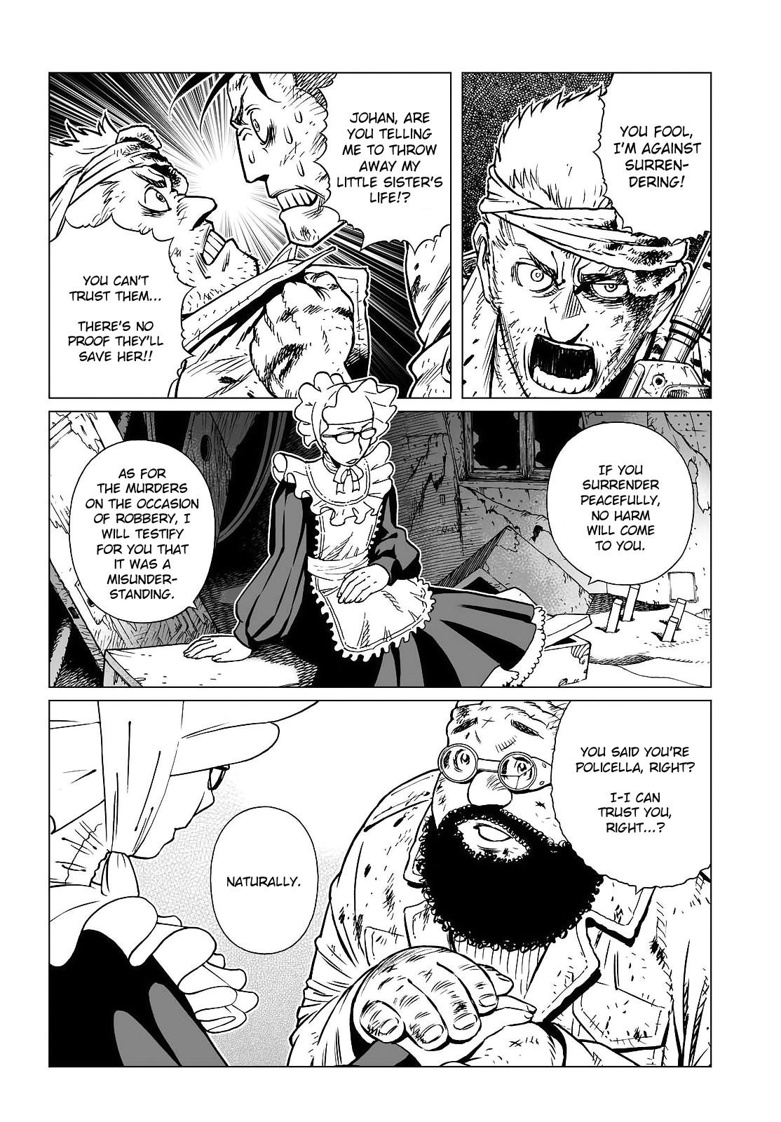 Gunnm Mars Chronicle Chapter 21.2 page 15 - Chapter 21.2: Destinies Driven Insane 1 (Part 2)