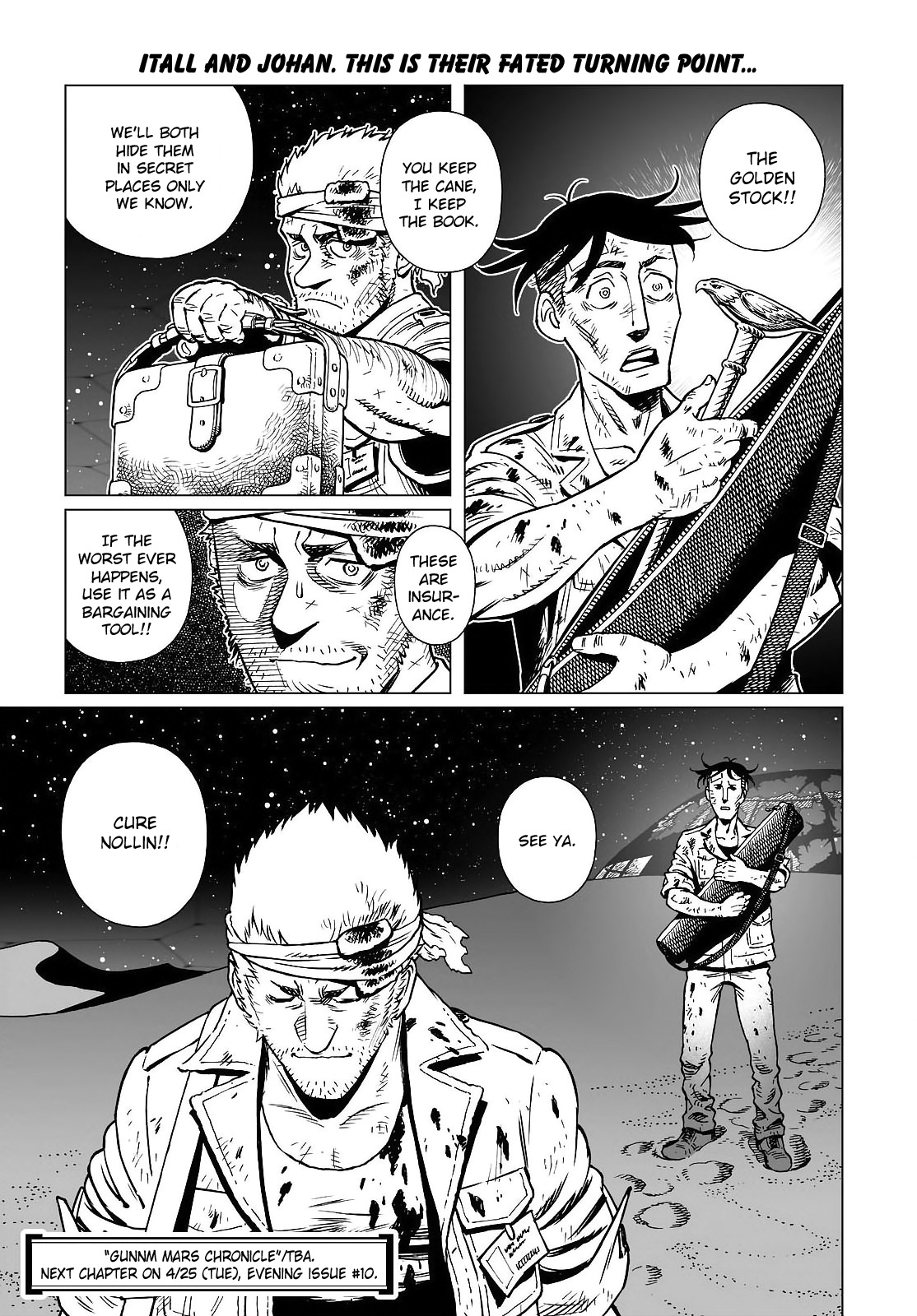 Gunnm Mars Chronicle Chapter 21.2 page 18 - Chapter 21.2: Destinies Driven Insane 1 (Part 2)