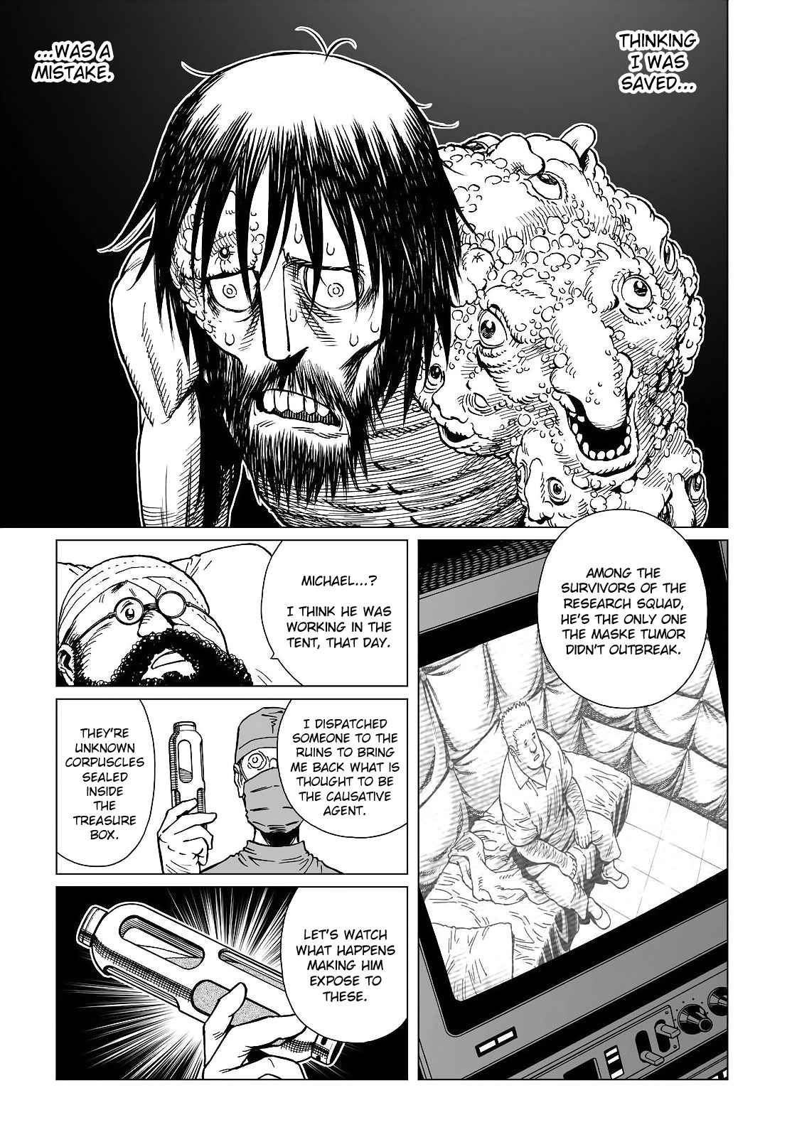 Gunnm Mars Chronicle Chapter 22.1 page 12 - Chapter 22.1: Destinies Driven Insane 2 (Part 1)