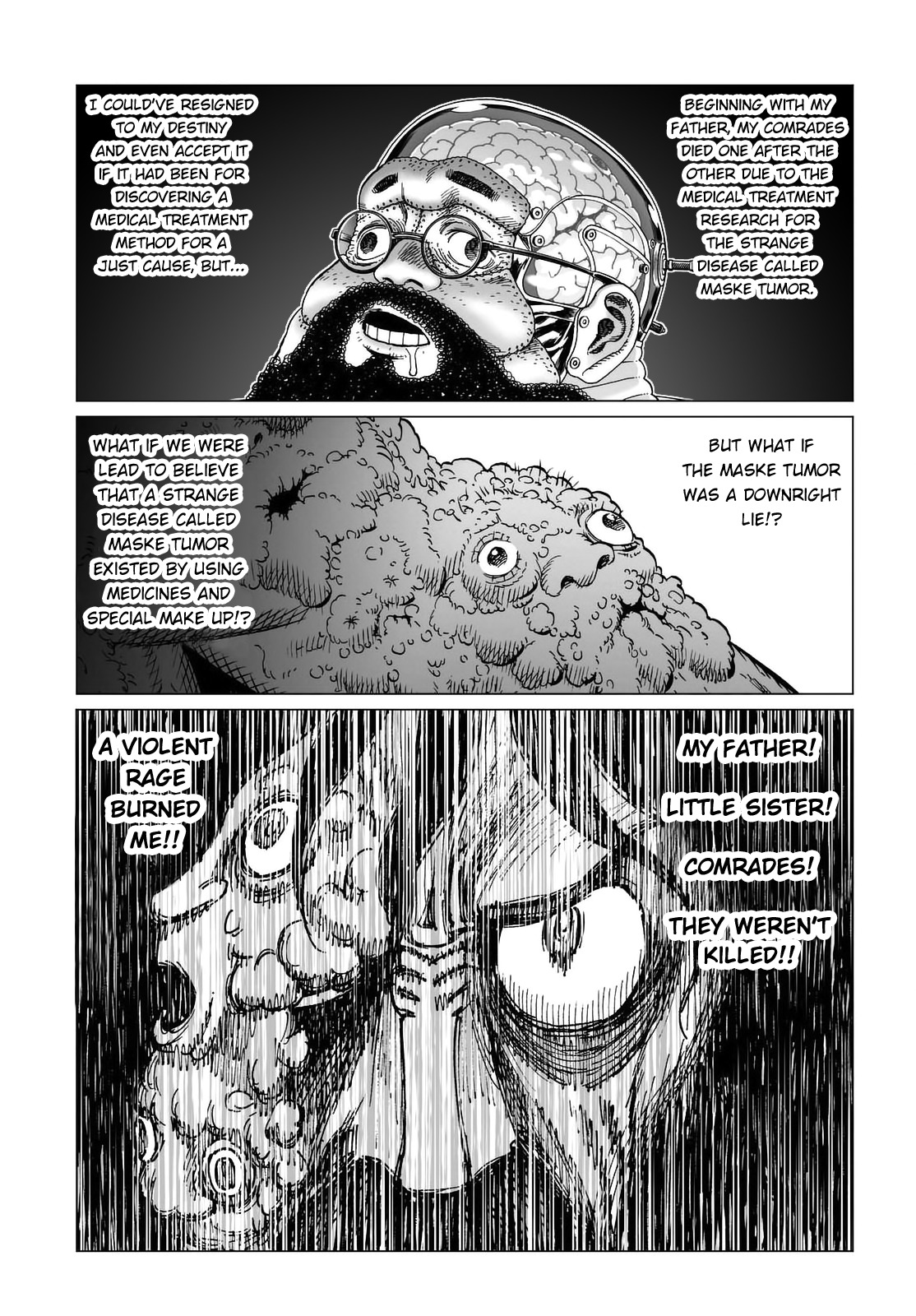 Gunnm Mars Chronicle Chapter 22.2 page 7 - Chapter 22.2: Destinies Driven Insane 2 (Part 2)