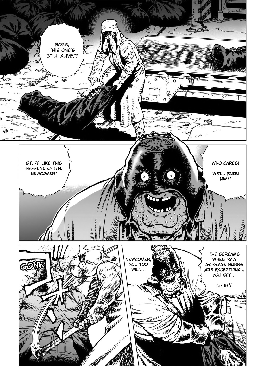 Gunnm Mars Chronicle Chapter 23.1 page 11 - Chapter 23.1: Destinies Driven Insane 3 (Part 1)