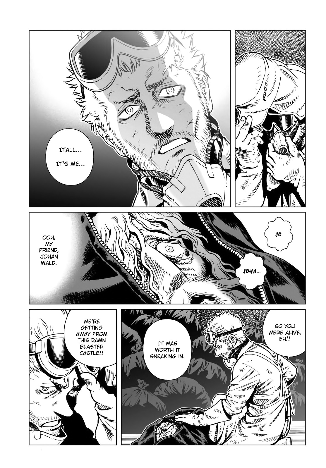 Gunnm Mars Chronicle Chapter 23.1 page 13 - Chapter 23.1: Destinies Driven Insane 3 (Part 1)