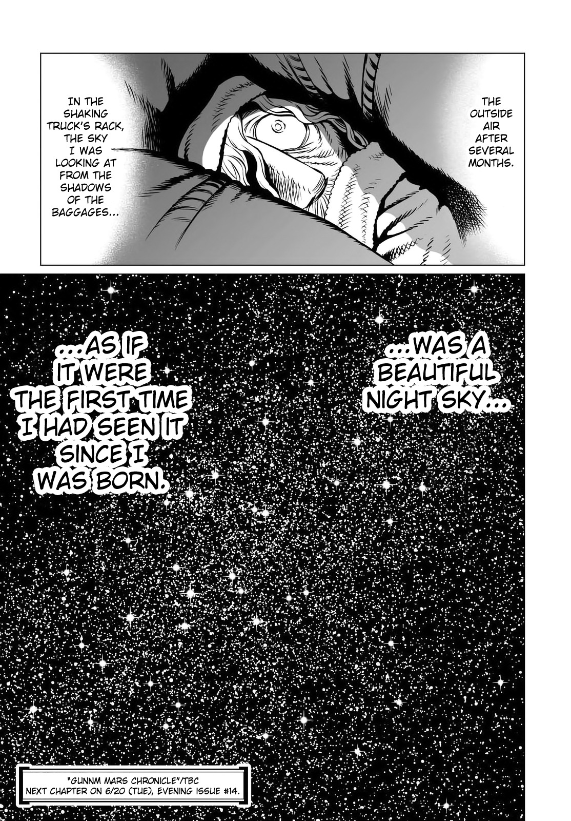 Gunnm Mars Chronicle Chapter 23.1 page 15 - Chapter 23.1: Destinies Driven Insane 3 (Part 1)