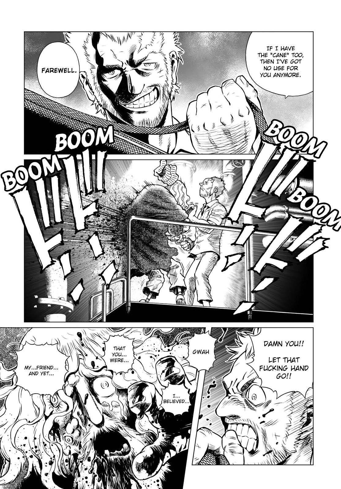 Gunnm Mars Chronicle Chapter 23.2 page 16 - Chapter 23.2: Destinies Driven Insane 3 (Part 2)