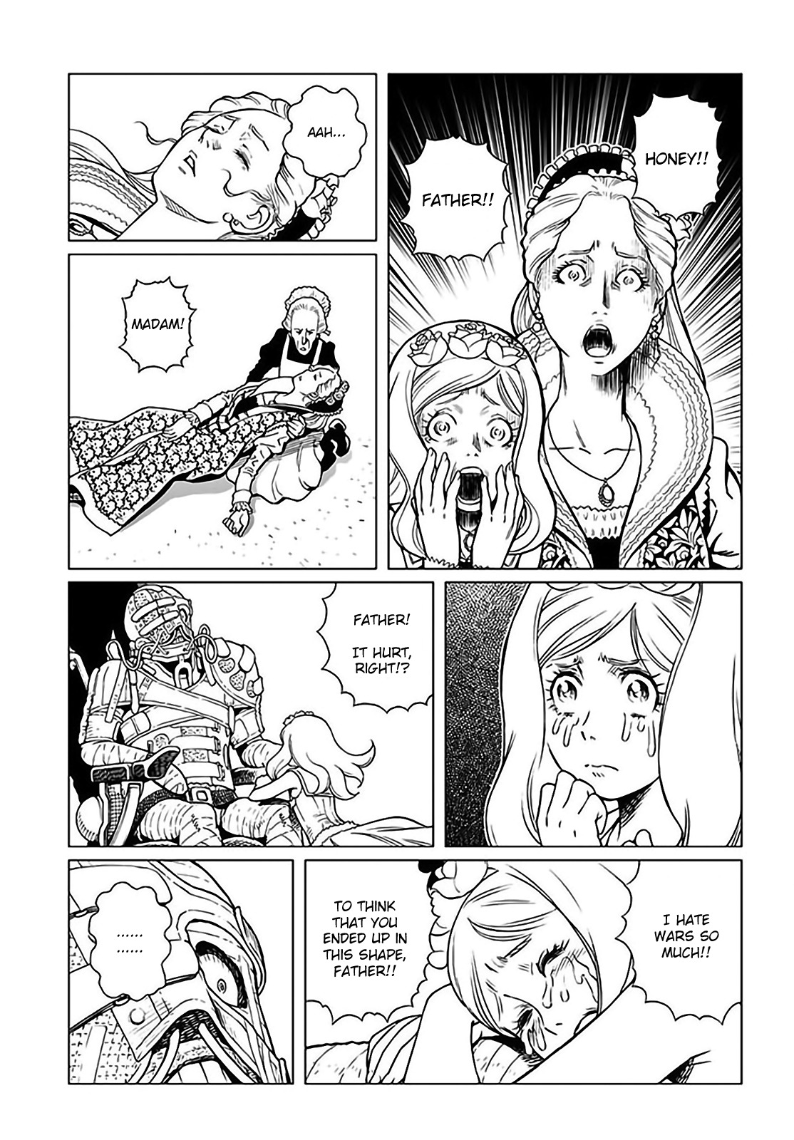 Gunnm Mars Chronicle Chapter 24.1 page 10 - Chapter 24.1: The Mask's First Cry (Part 1)