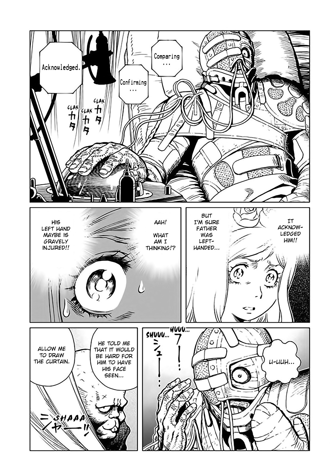 Gunnm Mars Chronicle Chapter 24.1 page 14 - Chapter 24.1: The Mask's First Cry (Part 1)