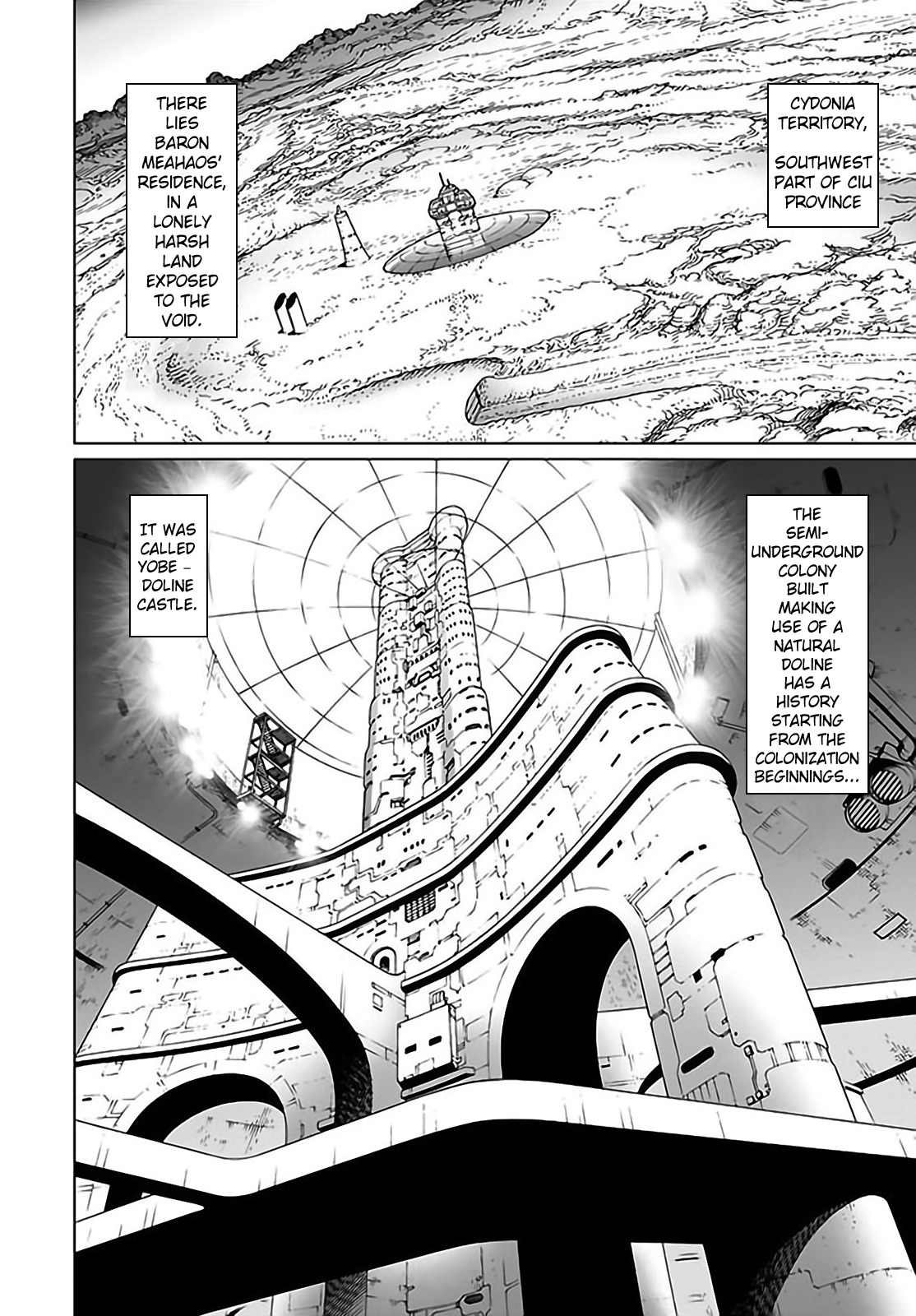 Gunnm Mars Chronicle Chapter 24.1 page 3 - Chapter 24.1: The Mask's First Cry (Part 1)