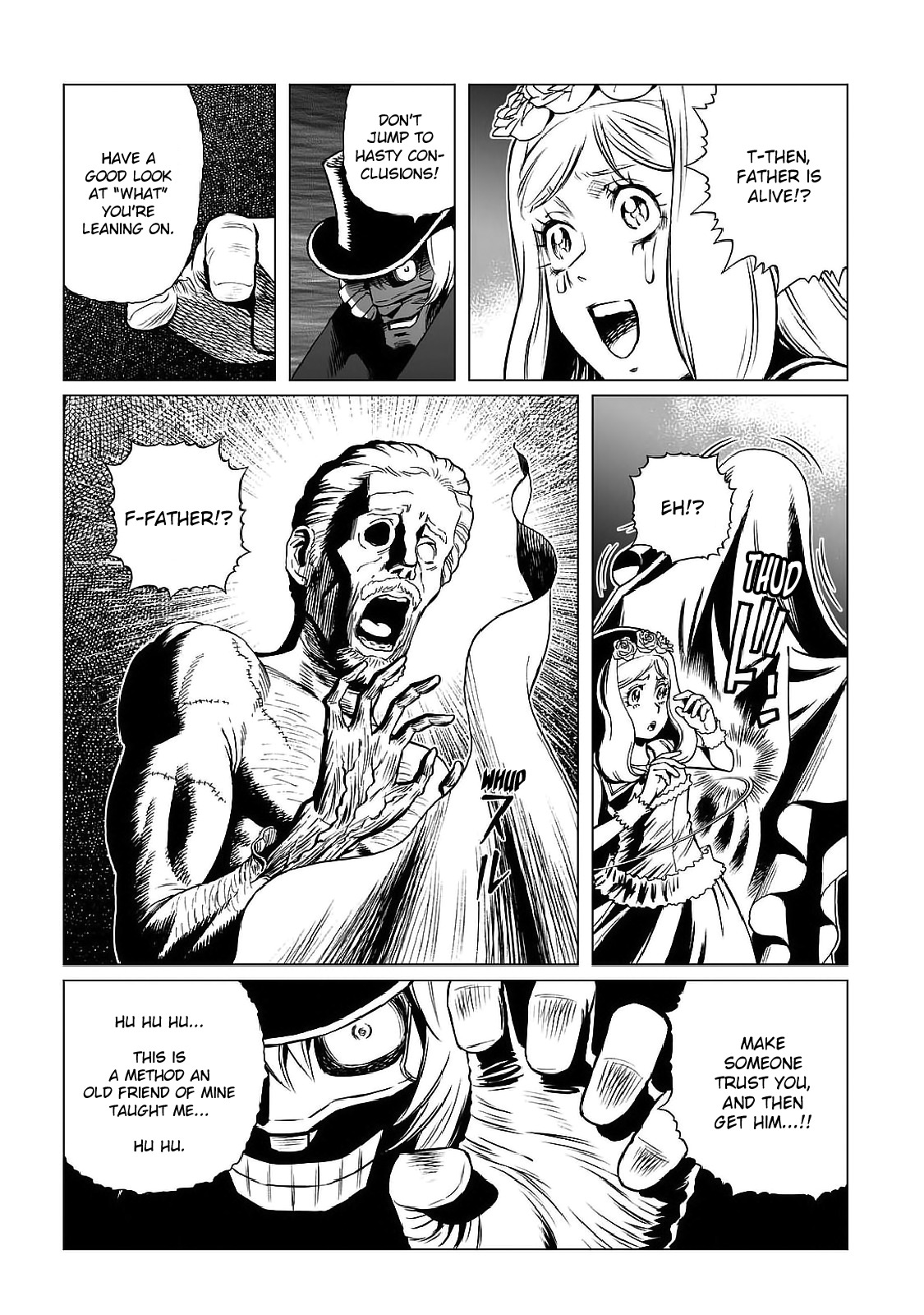 Gunnm Mars Chronicle Chapter 24.2 page 10 - Chapter 24.2: The Mask's First Cry (Part 2)