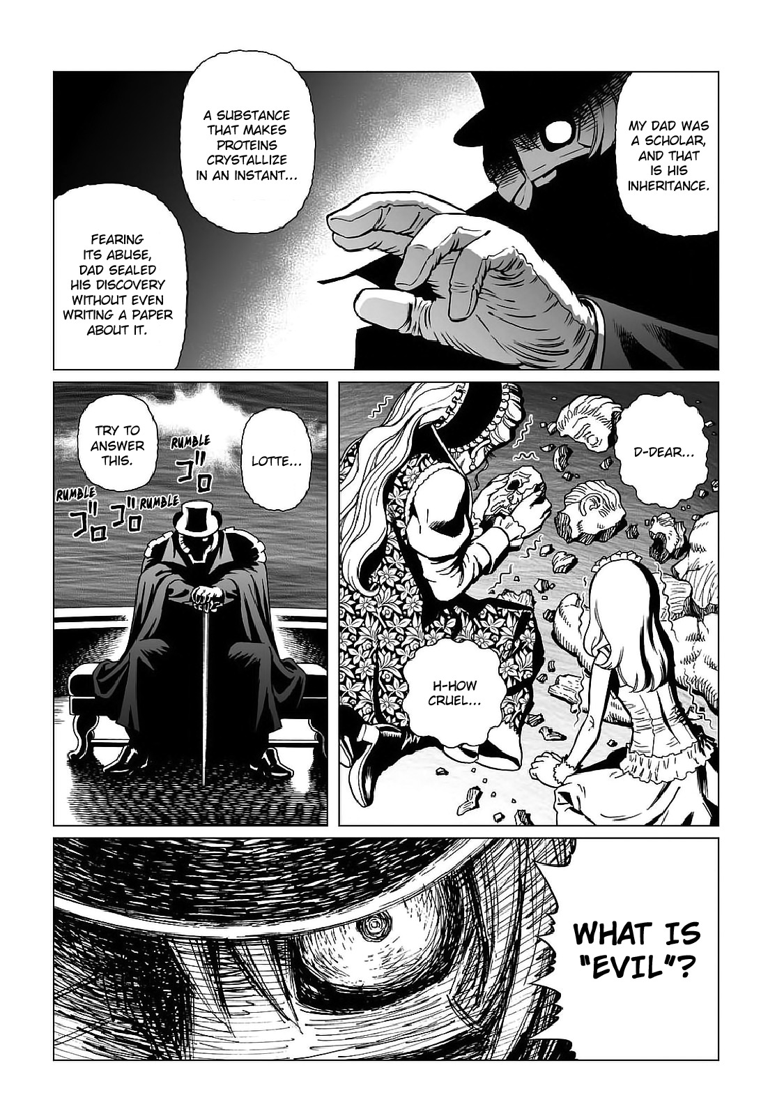 Gunnm Mars Chronicle Chapter 24.2 page 12 - Chapter 24.2: The Mask's First Cry (Part 2)