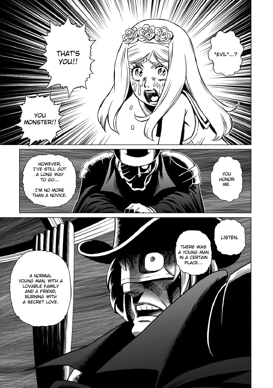 Gunnm Mars Chronicle Chapter 24.2 page 13 - Chapter 24.2: The Mask's First Cry (Part 2)
